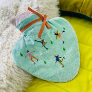 Bouillotte cœur ICE menthe