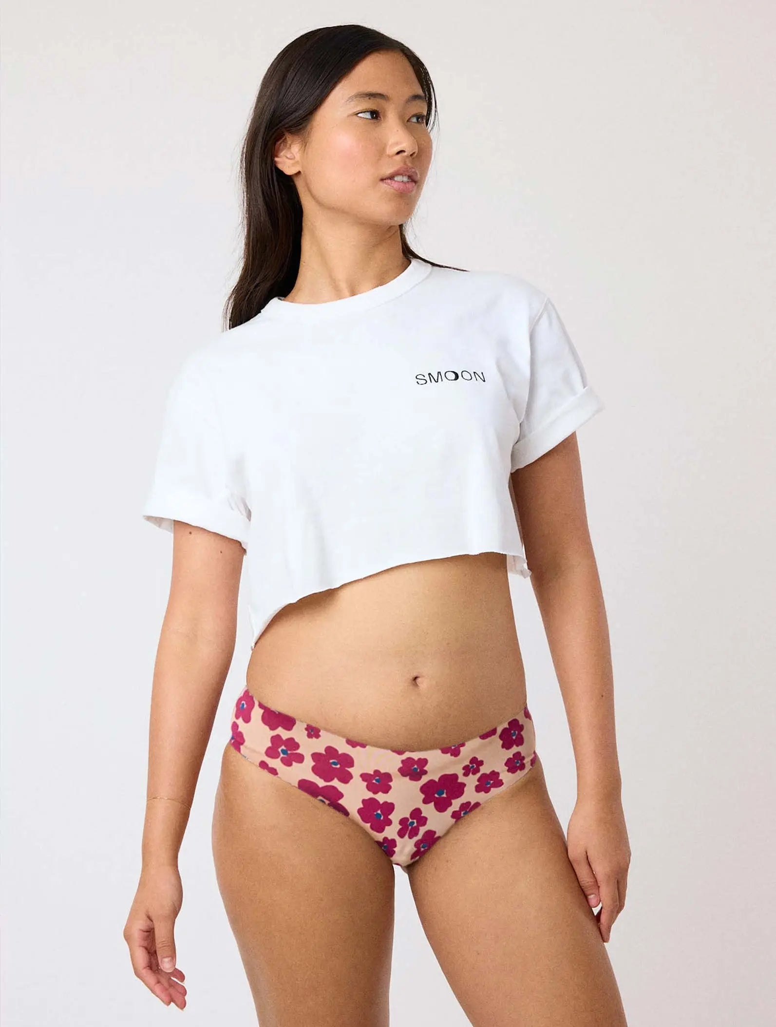 Séléné sans couture Fleurs - Flux moyen