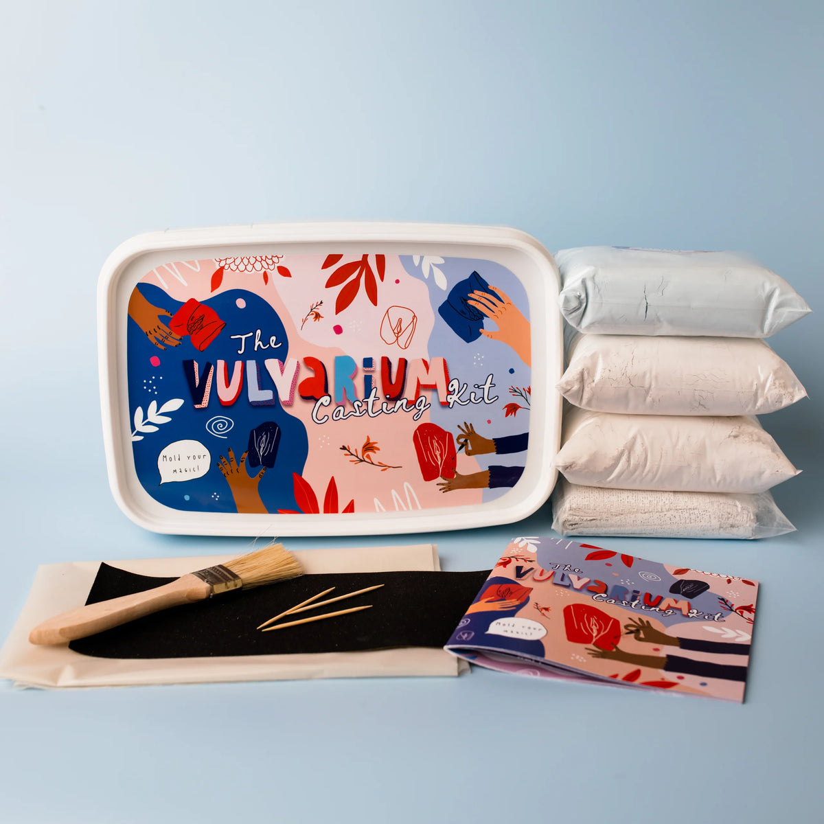 Kit DIY Moulage de Vulve – 2 sculptures – Vulvarium