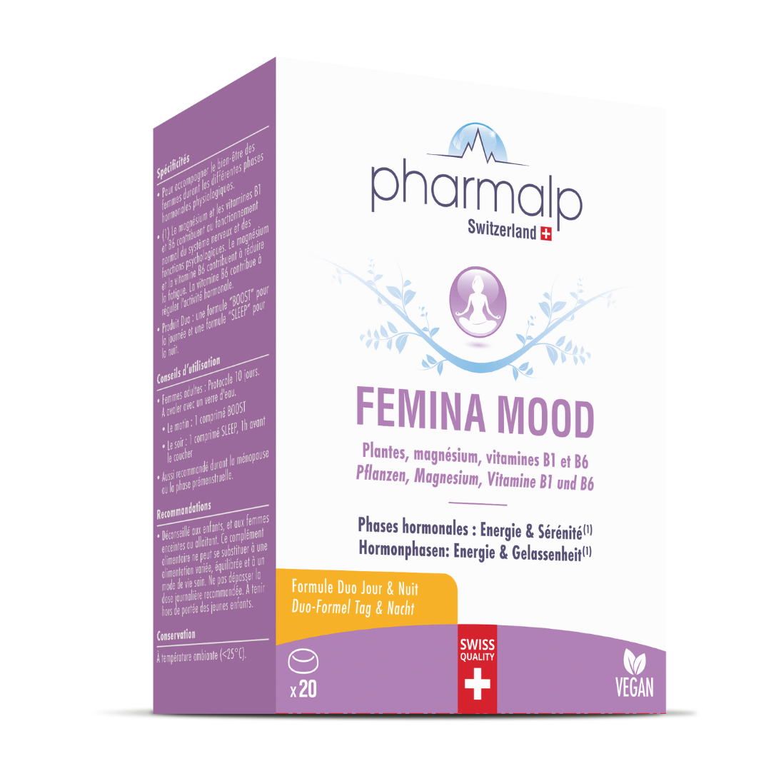 Femina Mood – Duo jour & nuit pour équilibre émotionnel & énergie