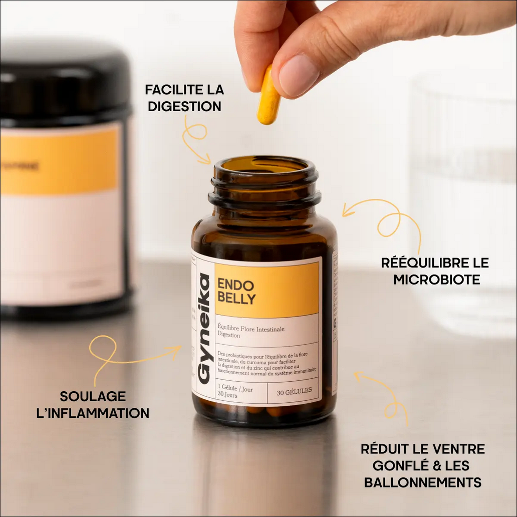 Endobelly+ – Complément digestion et microbiote