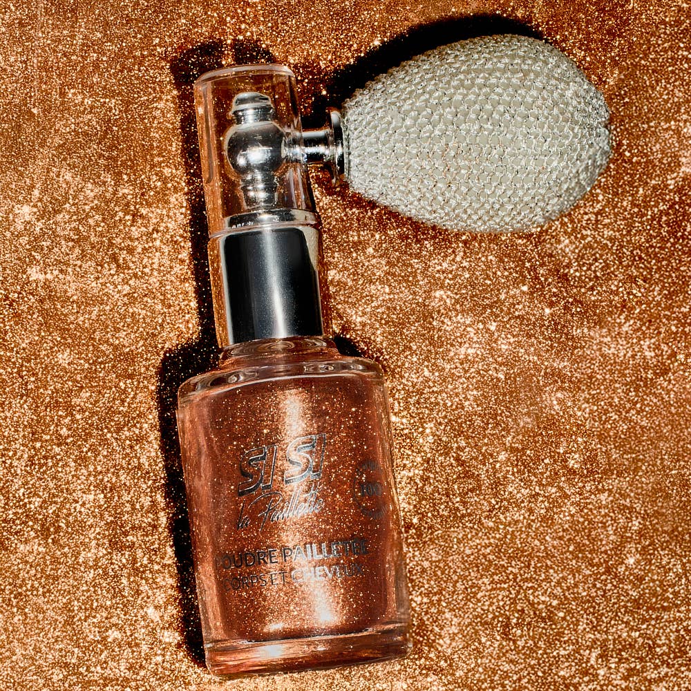 Spray Bronze Pailleté Corps & Cheveux – Si Si La Paillette