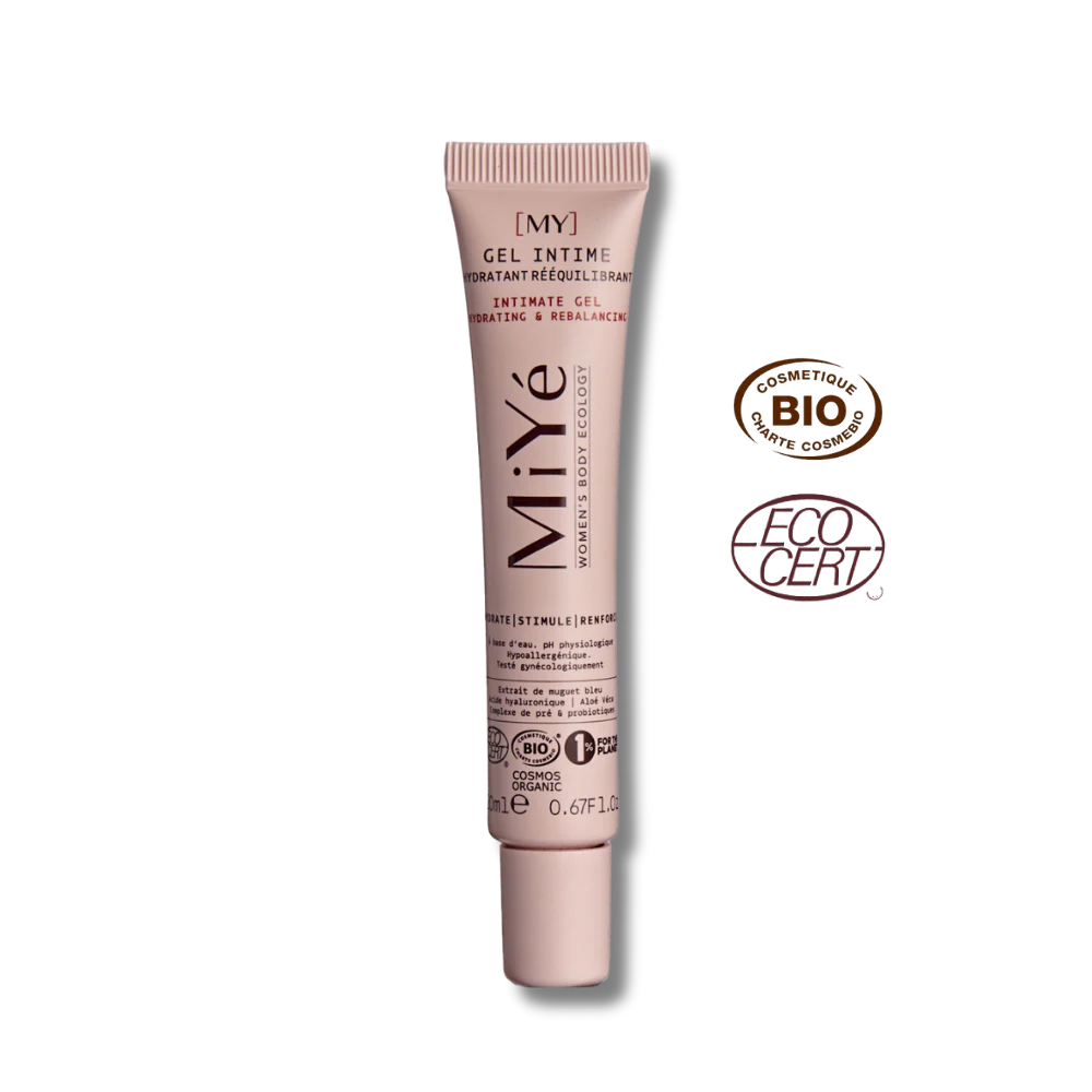 Gel Intime Hydratant Rééquilibrant Bio Muguet Bleu 20ml – MiYé