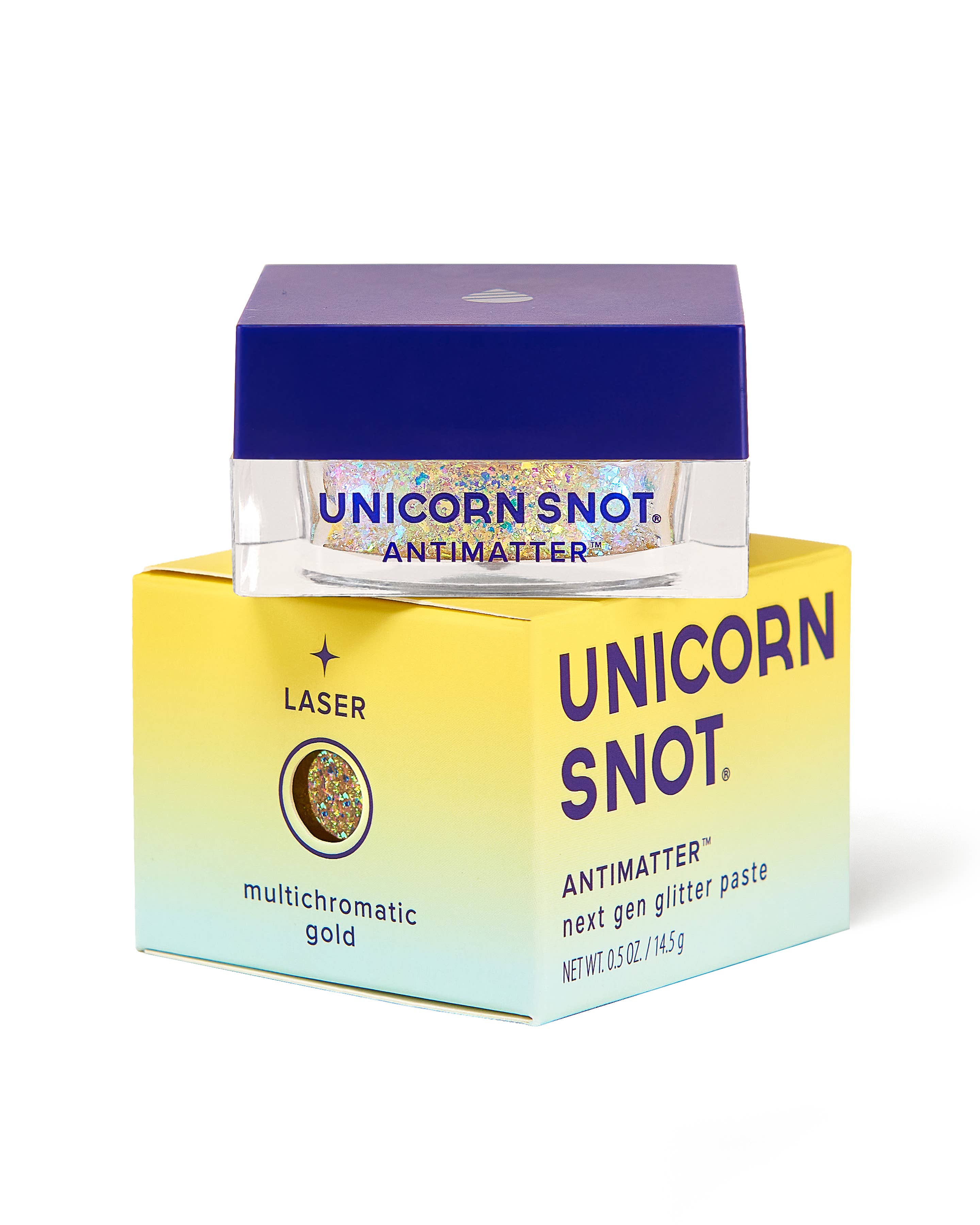 Antimatter Pâte Pailletée Color-Shift Laser Visage & Corps – Unicorn Snot - Baume Shop