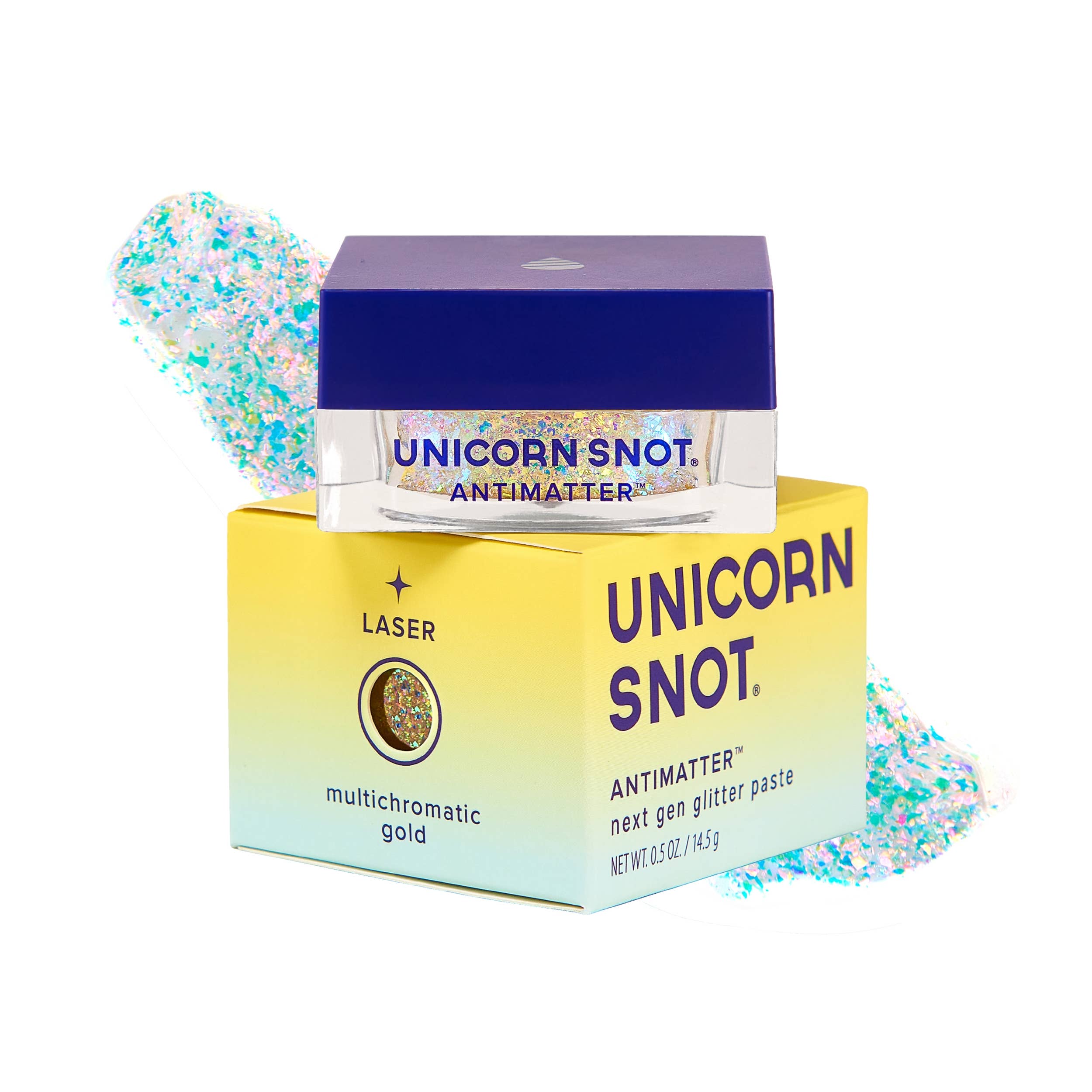 Antimatter Pâte Pailletée Color-Shift Laser Visage & Corps – Unicorn Snot - Baume Shop
