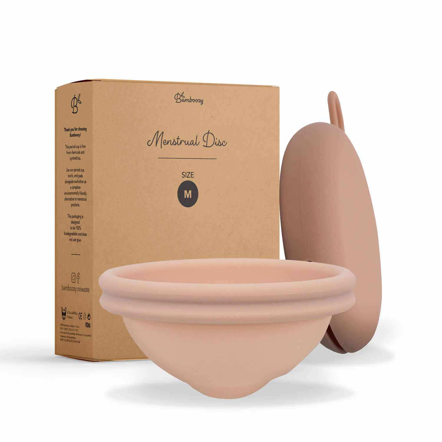 Bamboozy Disque Menstruel – Silicone Médical Réutilisable - Baume Shop