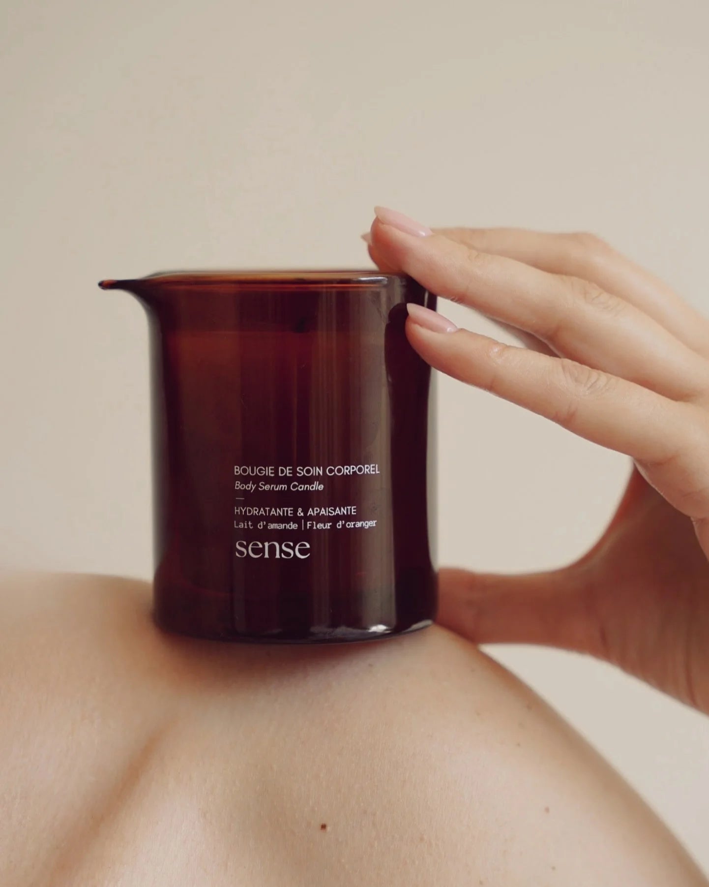 Bougie de soins corporel - Baume Shop