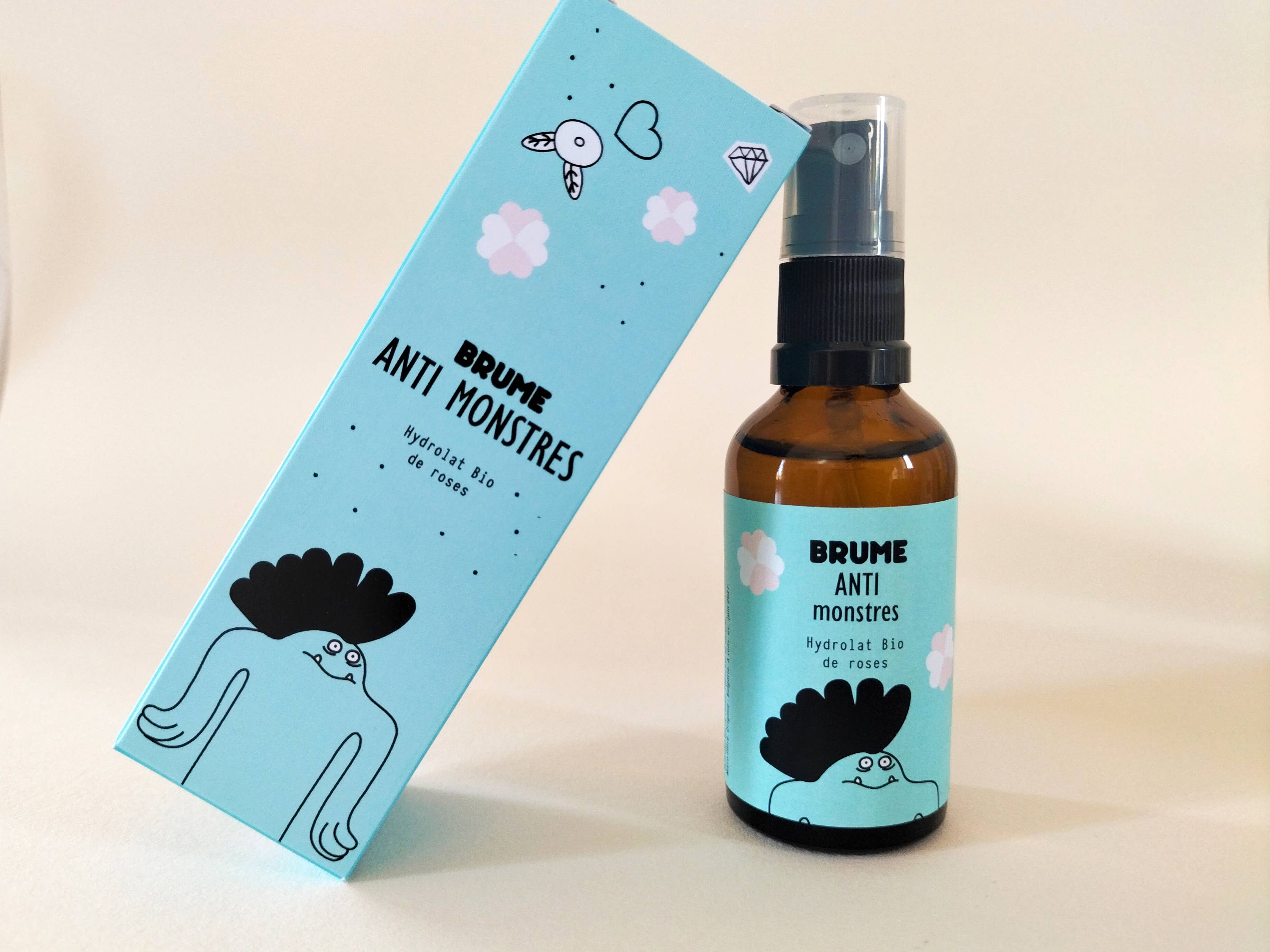 Brume Anti - Monstres Eau de Rose Bio – Pamela Loops - Baume Shop