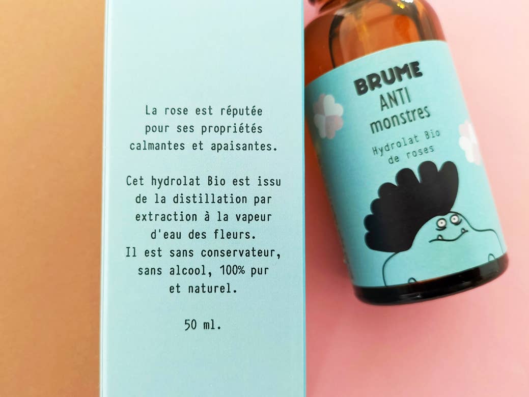 Brume Anti - Monstres Eau de Rose Bio – Pamela Loops - Baume Shop