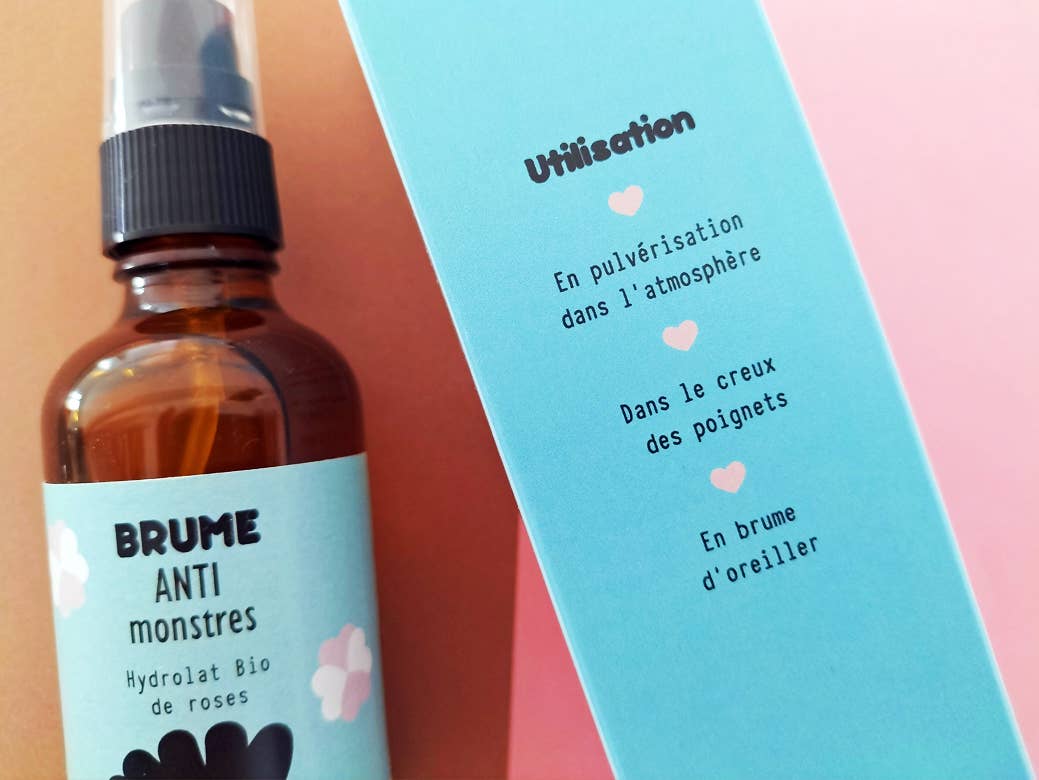 Brume Anti - Monstres Eau de Rose Bio – Pamela Loops - Baume Shop