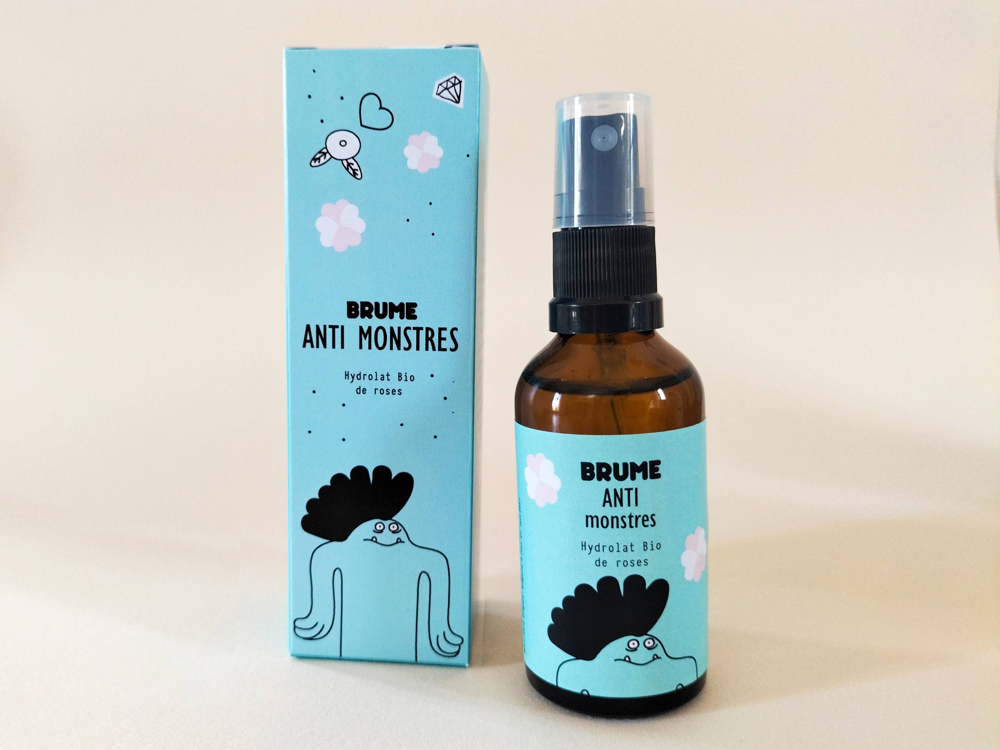 Brume Anti - Monstres Eau de Rose Bio – Pamela Loops - Baume Shop