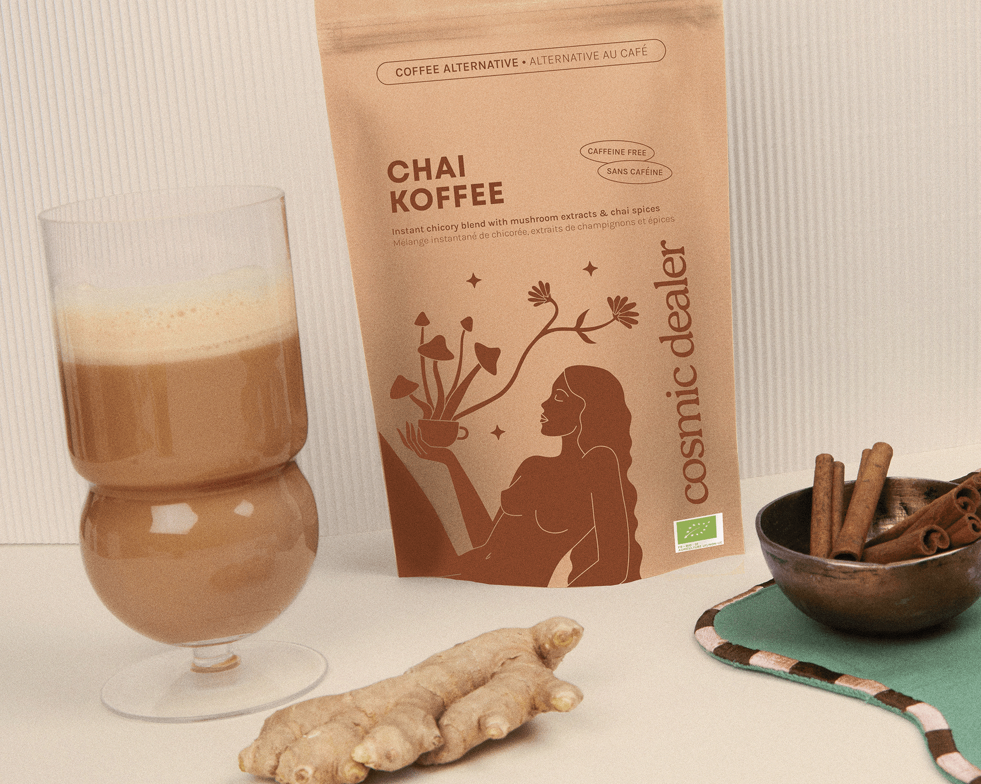 Chaï Koffee - Alternative de café aux champignons adaptogènes - Baume Shop