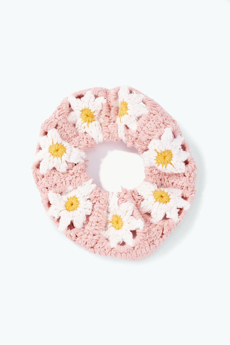 Chouchou crochet fraises 12cm - Baume Shop