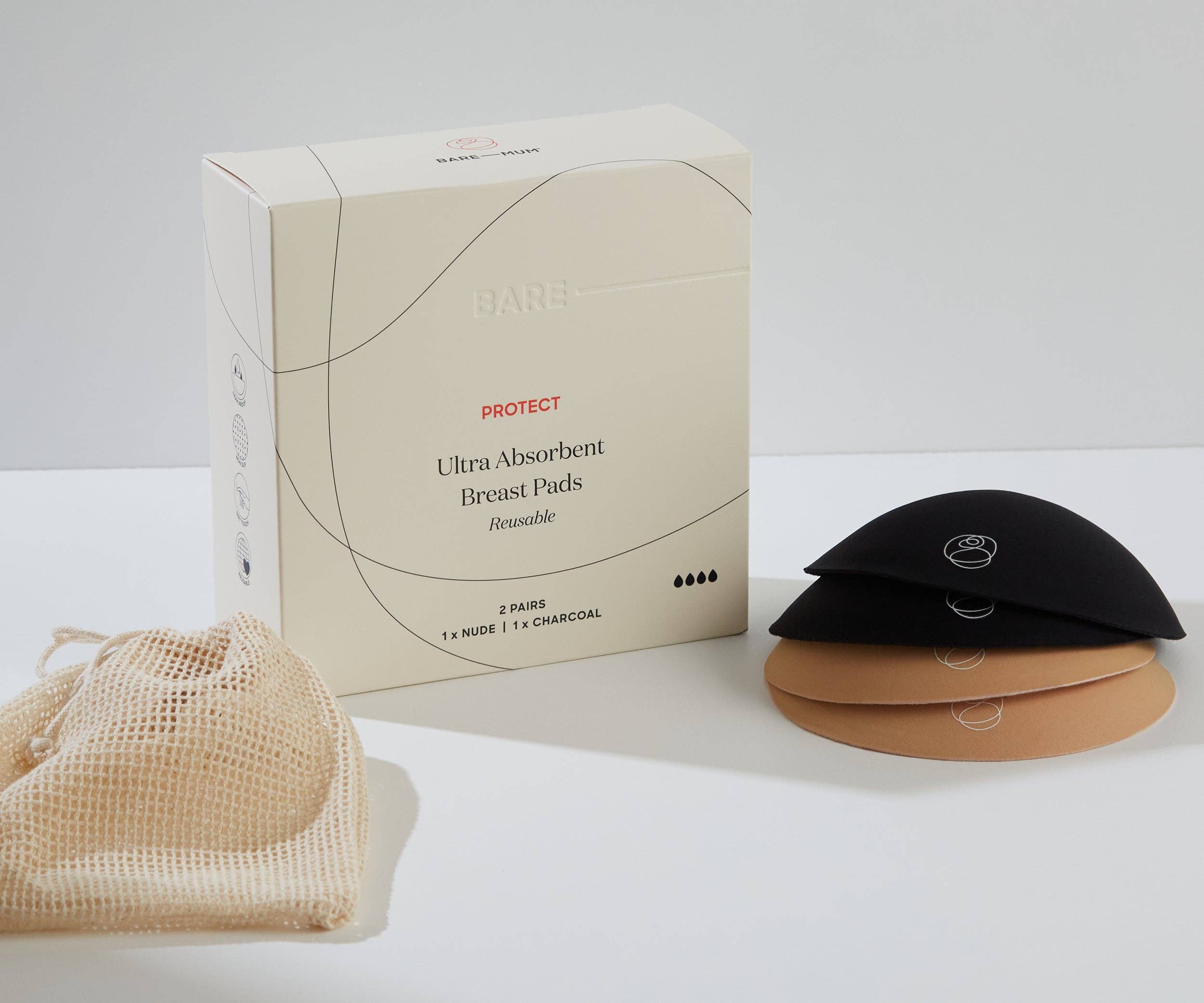 Coussinets d'allaitement ultra absorbants - Baume Shop