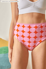 Culottes Taille Haute Rond Rose - Baume Shop