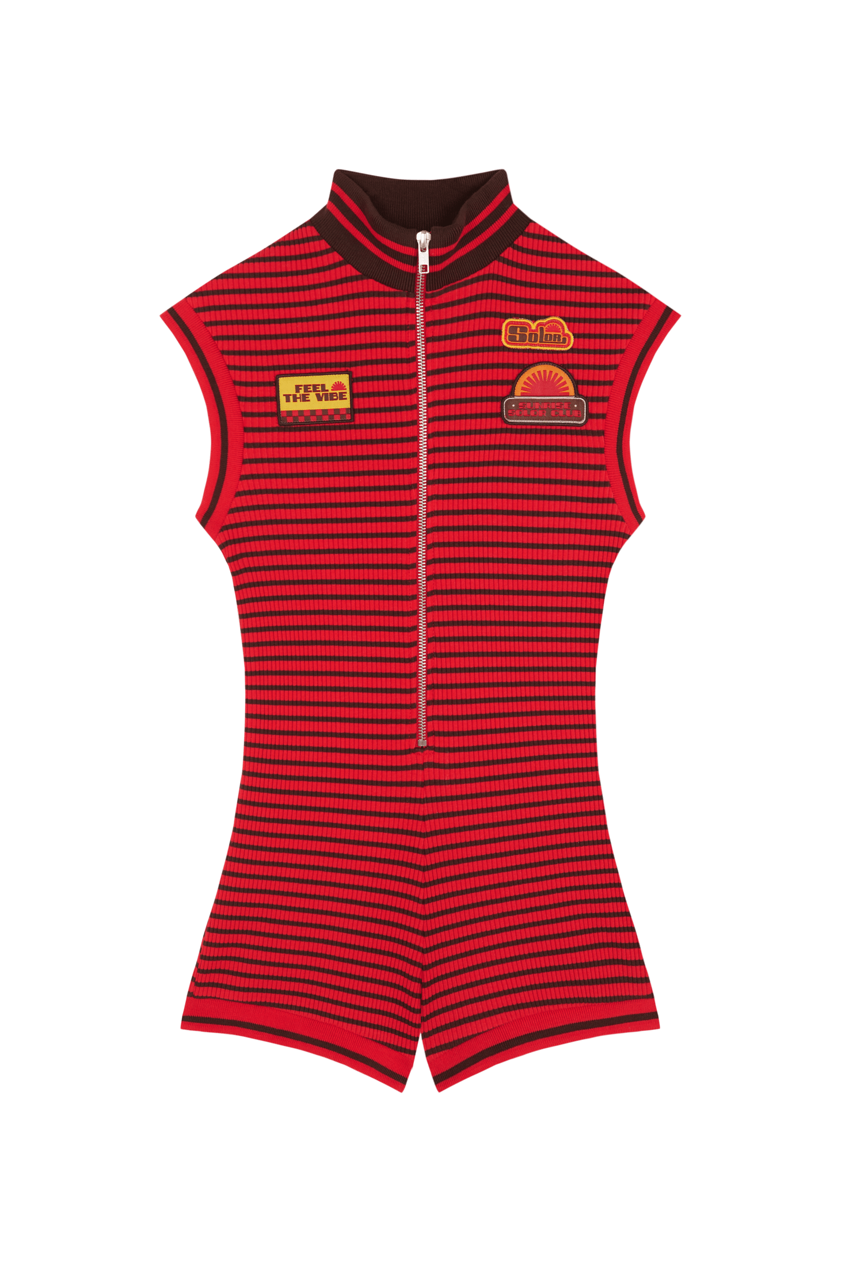 Ericeira – Combinaison maillot zippée côtelée – SOLOR - Baume Shop
