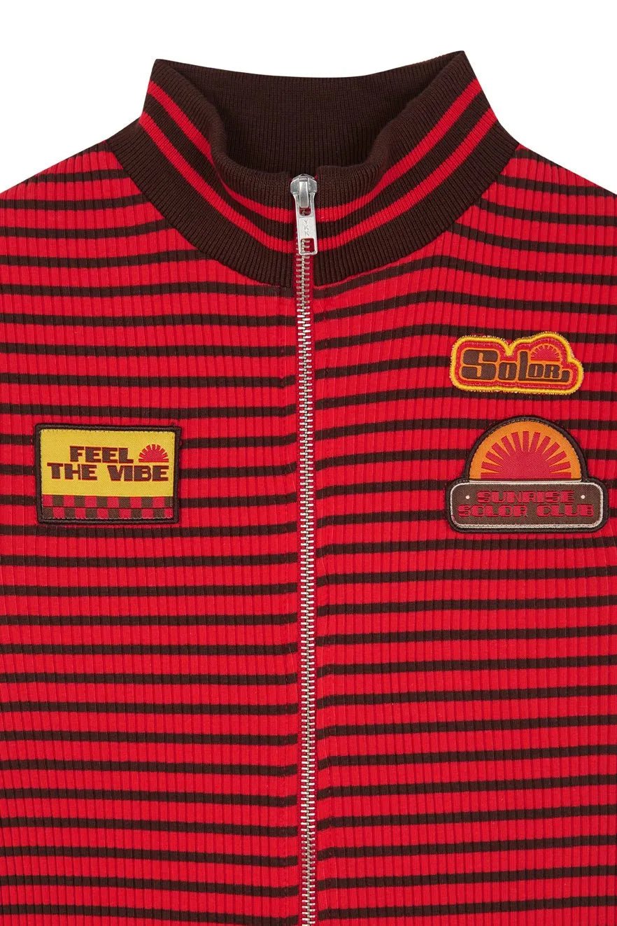 Ericeira – Combinaison maillot zippée côtelée – SOLOR - Baume Shop