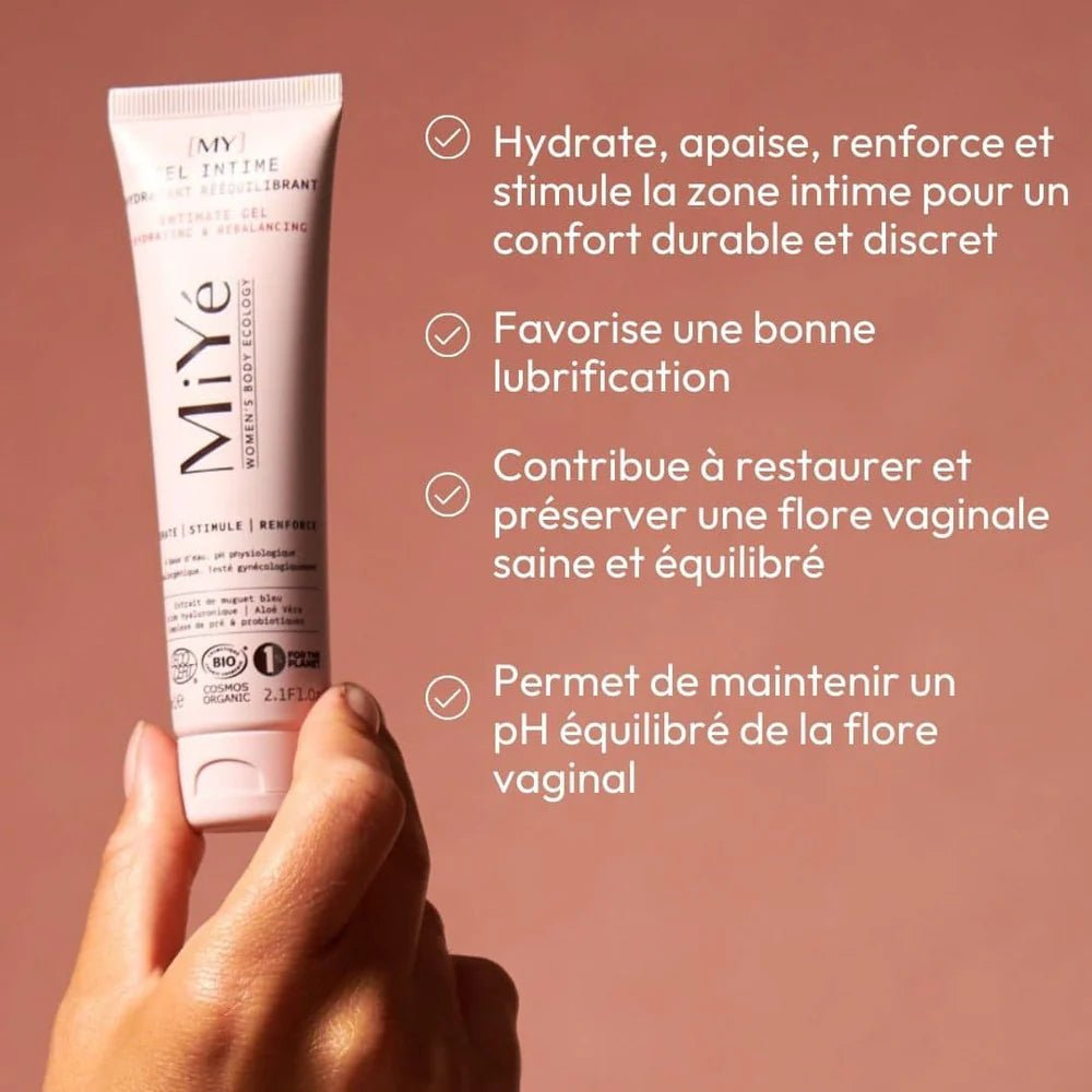 Gel Intime Hydratant Rééquilibrant Bio Muguet Bleu 20ml – MiYé - Baume Shop
