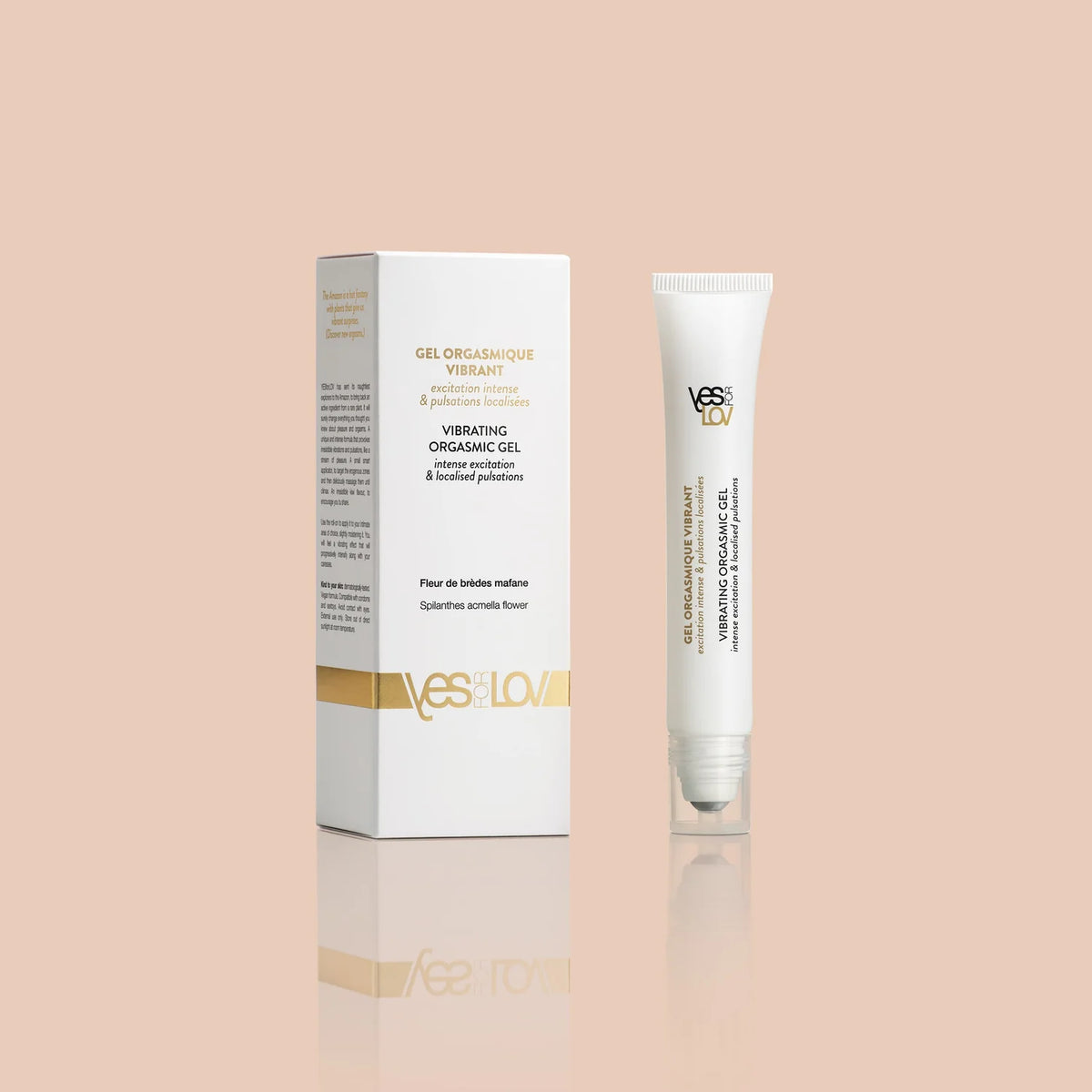 Gel Orgasmique Vibrant, Excitation Intense & Pulsations Localisées — YESforLOV