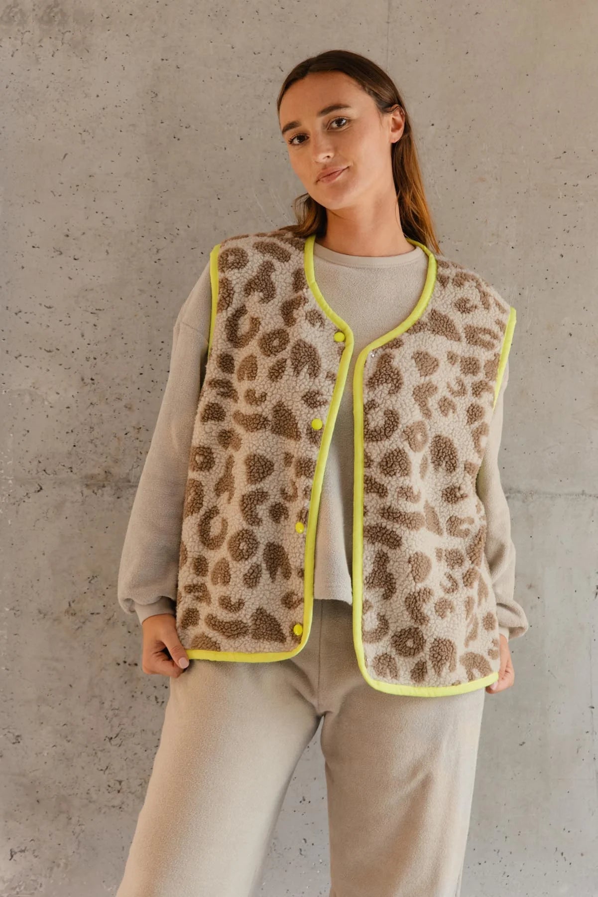 Gilet – Leopard - Baume Shop