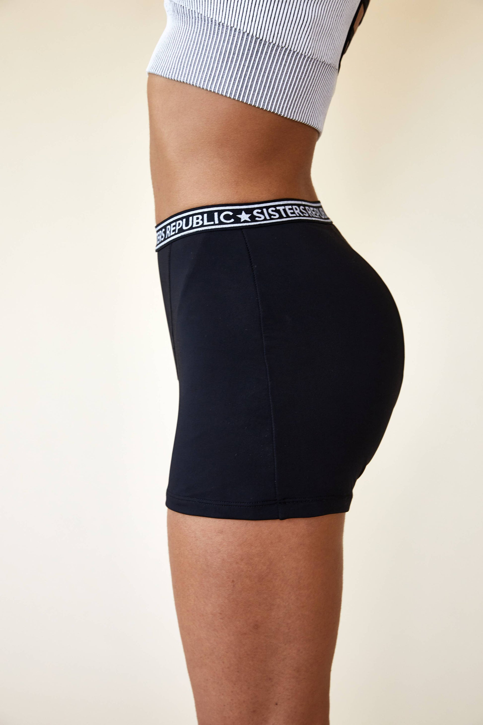 Ginger Boxer Menstruel Sport & Nuit Coton Bio Noir – Sisters Republic - Baume Shop