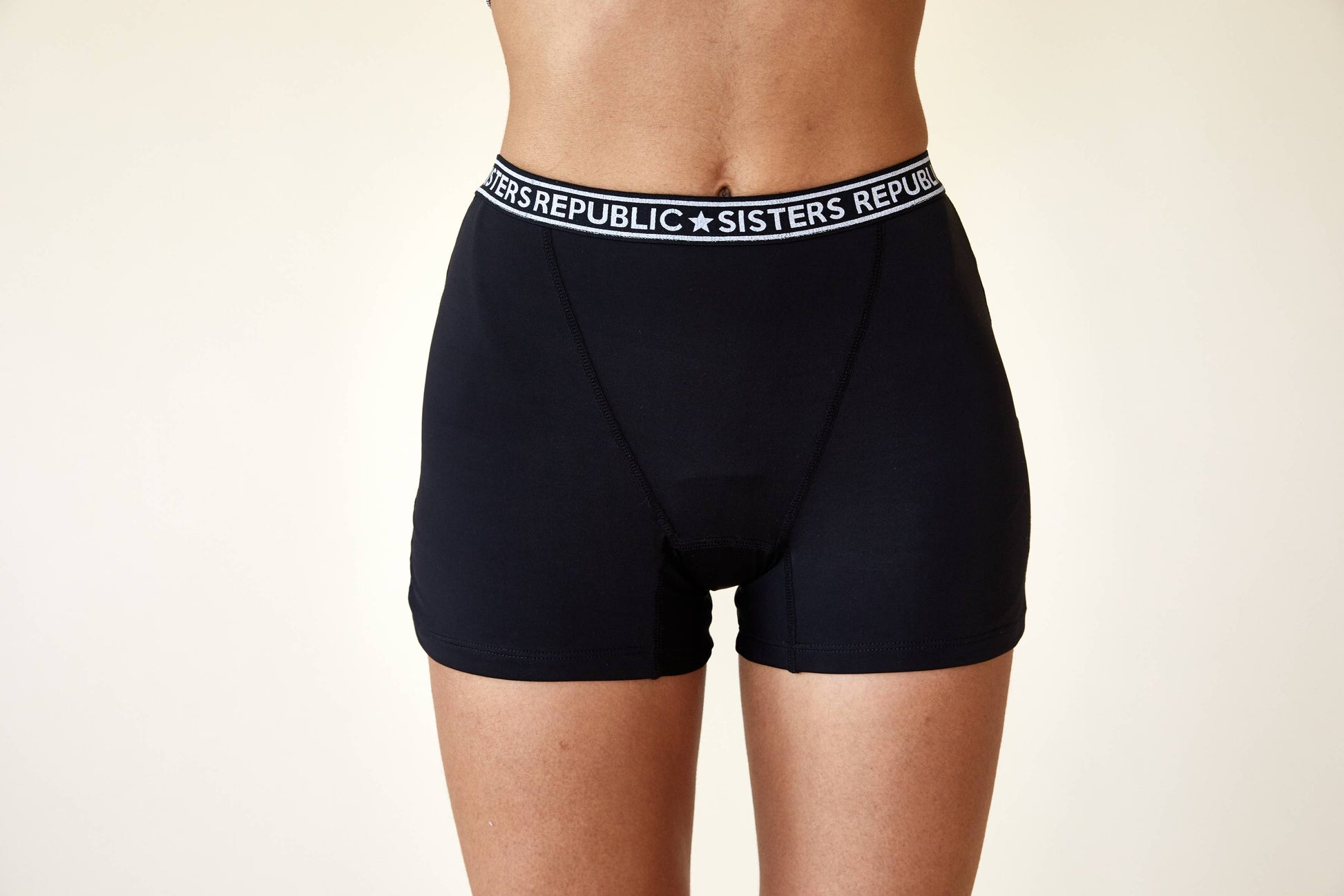 Ginger Boxer Menstruel Sport & Nuit Coton Bio Noir – Sisters Republic - Baume Shop