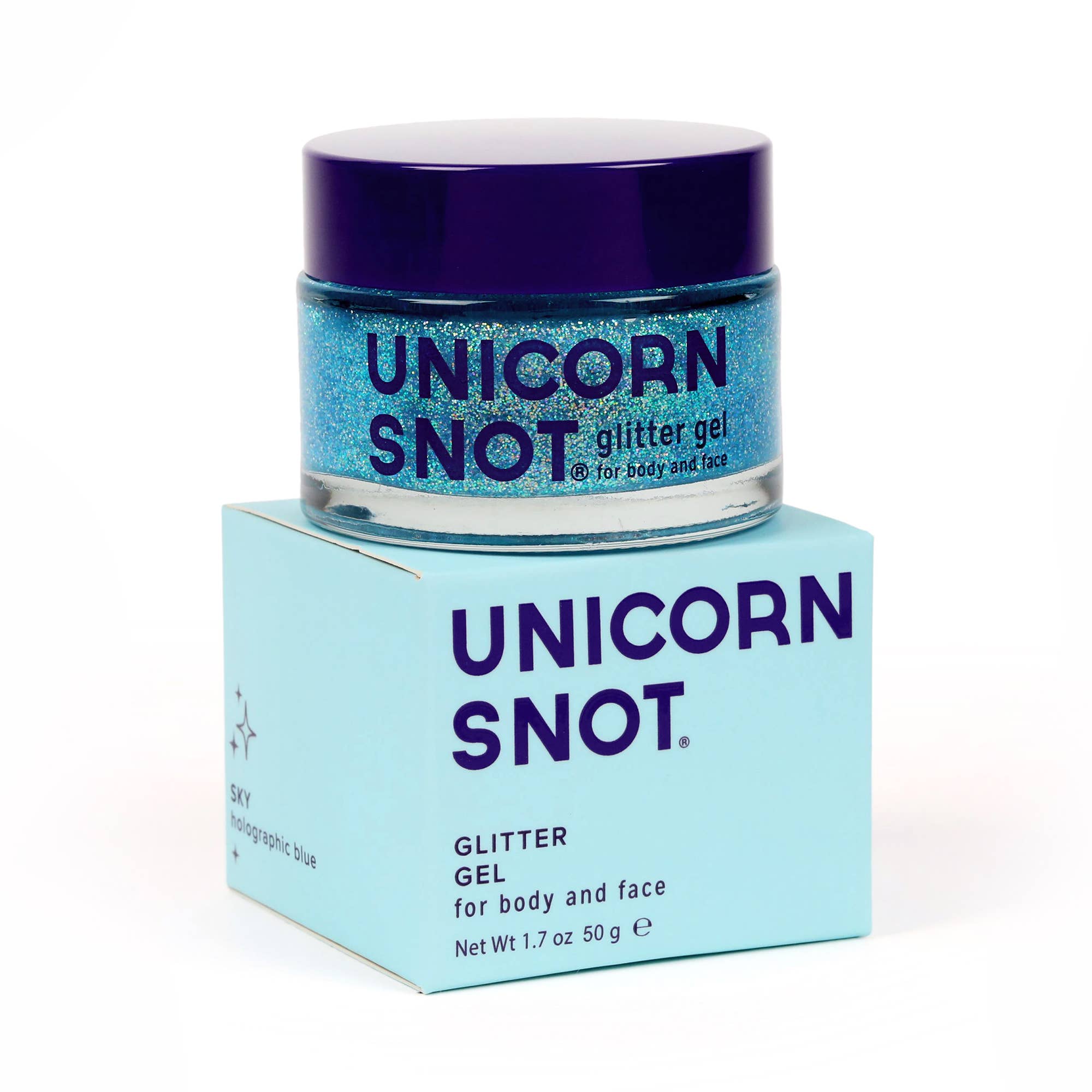 Glitter Gel Original Disco SPF Visage & Corps – Unicorn Snot - Baume Shop