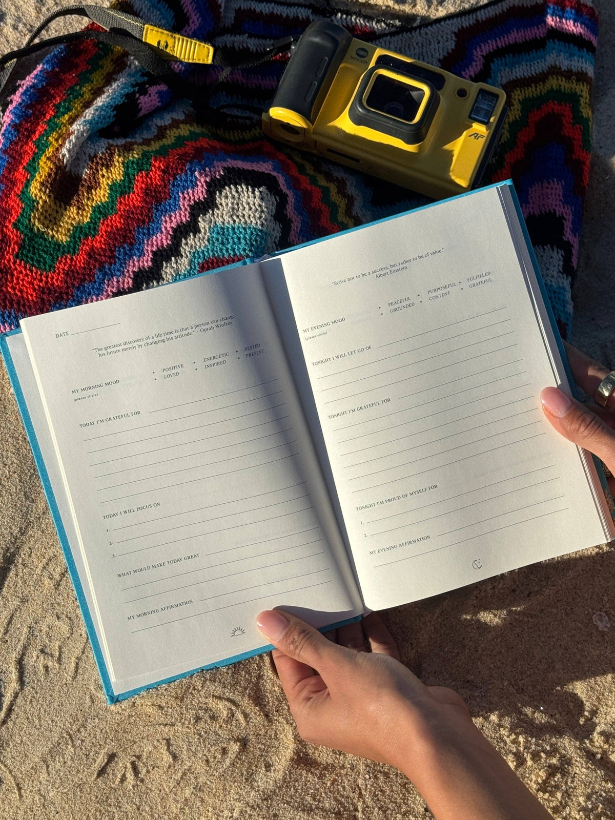 Gratitude Journal – Journal de gratitude guidé lin – Selfdom - Baume Shop