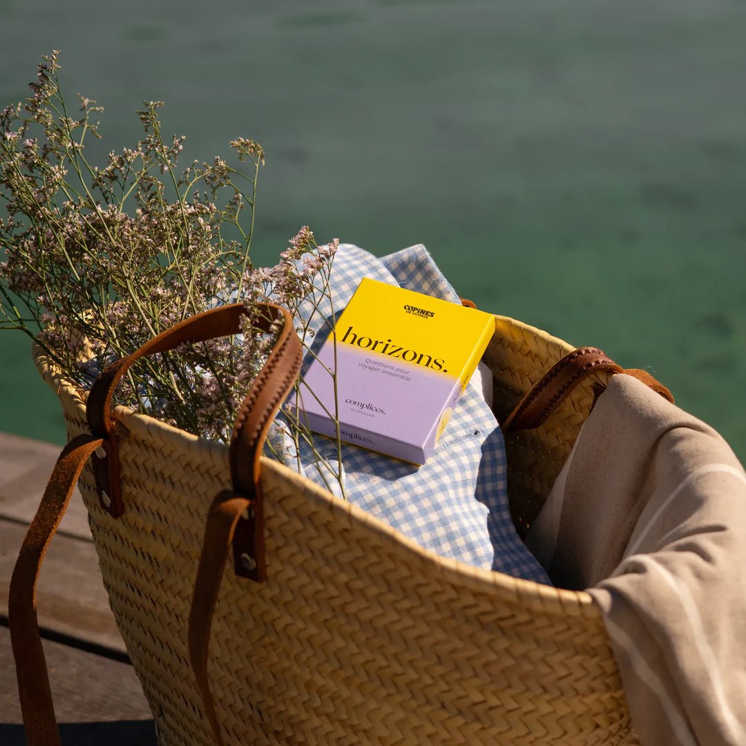 Horizons – Jeu de cartes Voyage & Conversations – complices. - Baume Shop