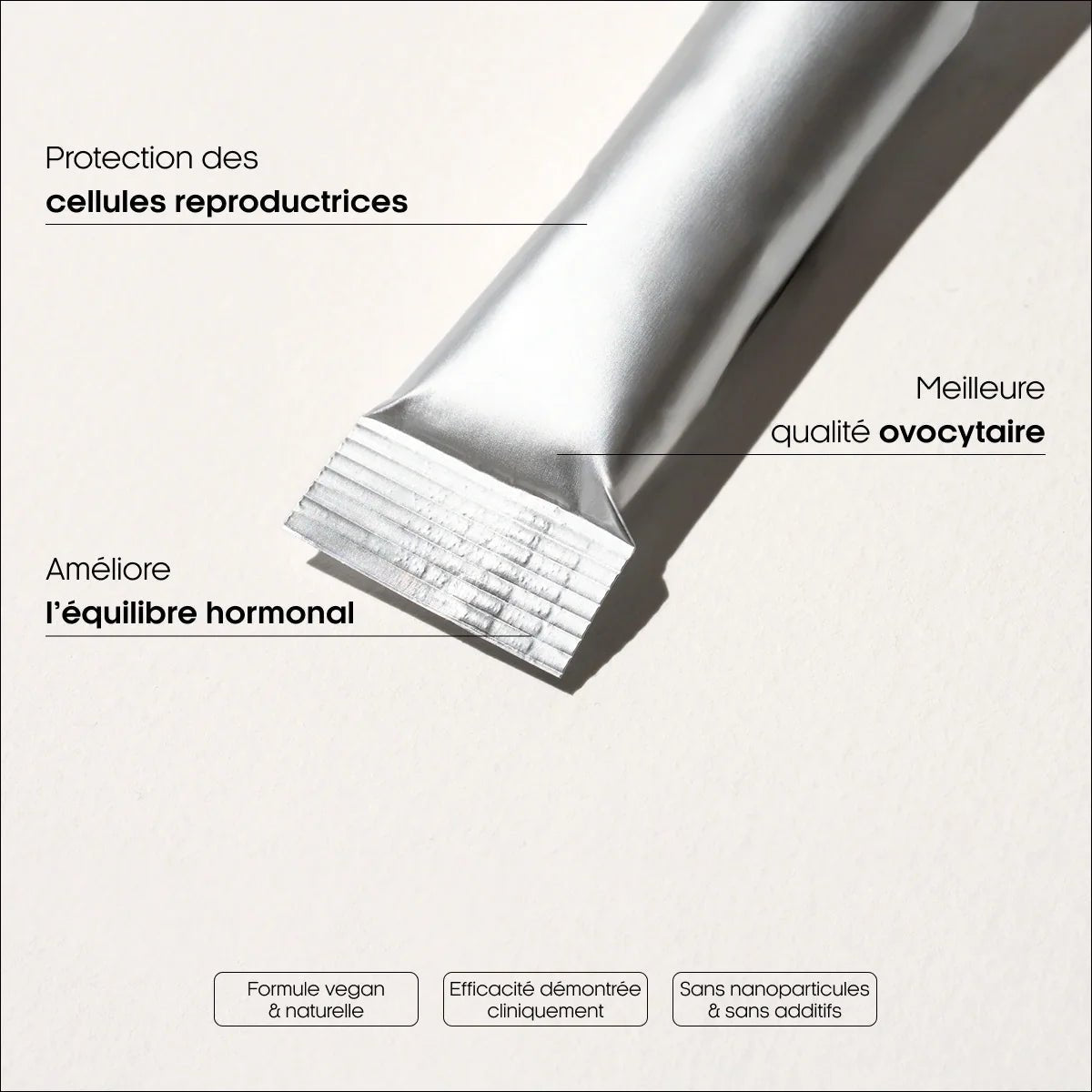 Inofertyl – Base nutritionnelle fertilité 6 actifs en sticks – Gyneika - Baume Shop
