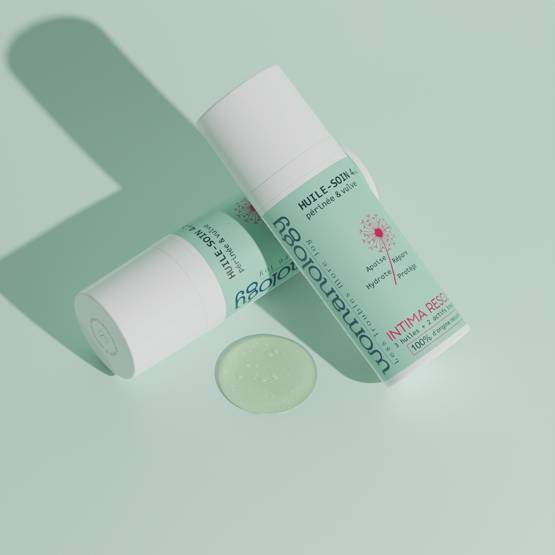 Intima Rescue – Huile - gel naturel 4 - en - 1 périnée & vulve (50 ml) - Baume Shop