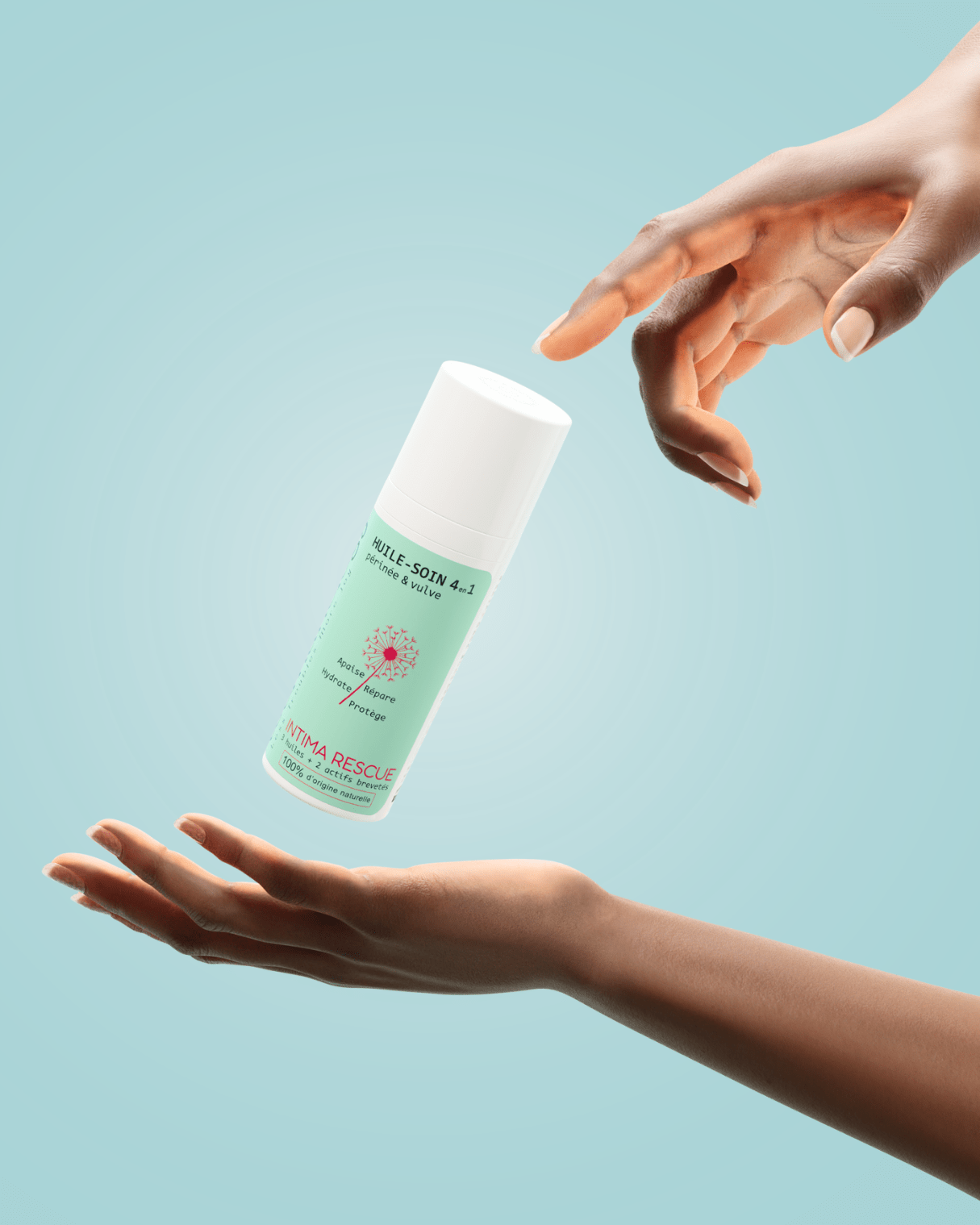 Intima Rescue – Huile - gel naturel 4 - en - 1 périnée & vulve (50 ml) - Baume Shop