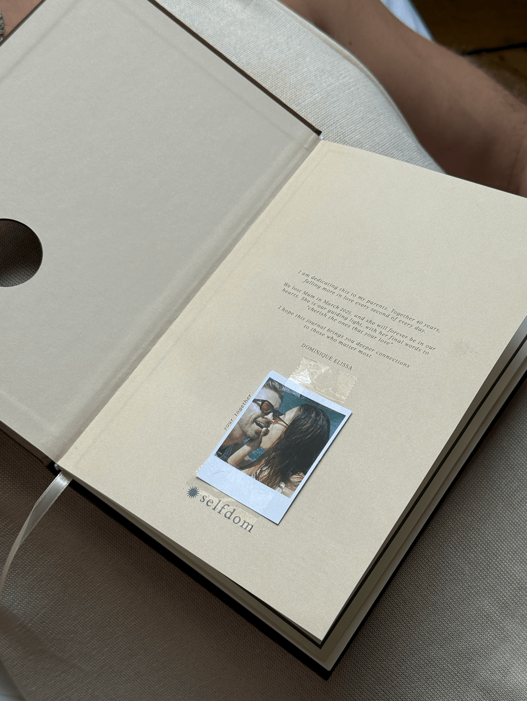 Journal de couple – Journal de connexion guidé pour deux – Selfdom - Baume Shop