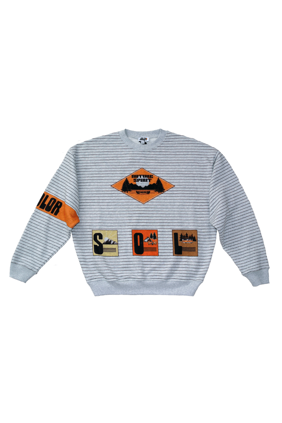 Jumper Tofino – Sweatshirt oversize coton 100% – SOLOR - Baume Shop