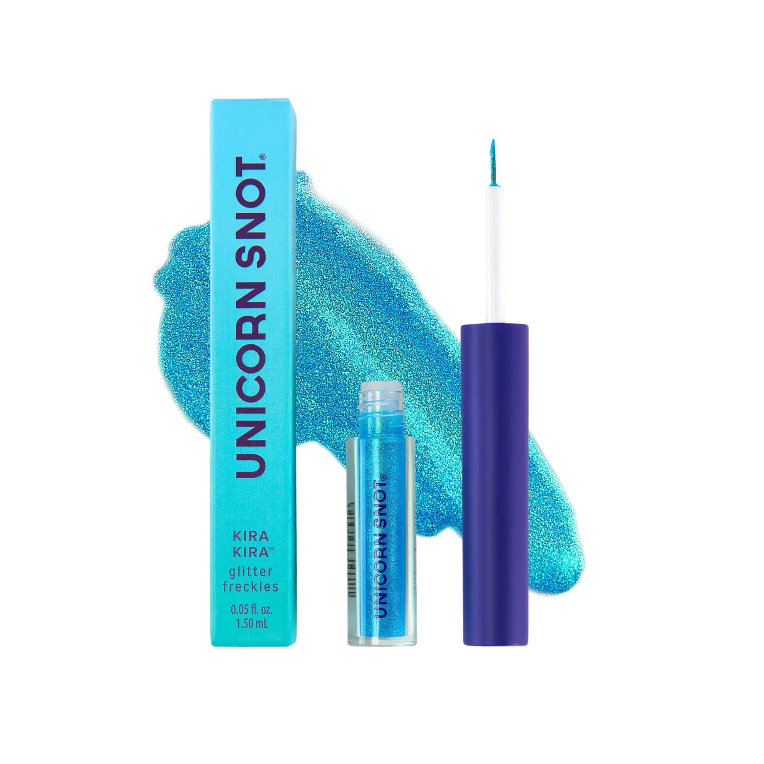 KiraKira Stylo Pailleté Taches de Rousseur Extra Aqua – Unicorn Snot - Baume Shop