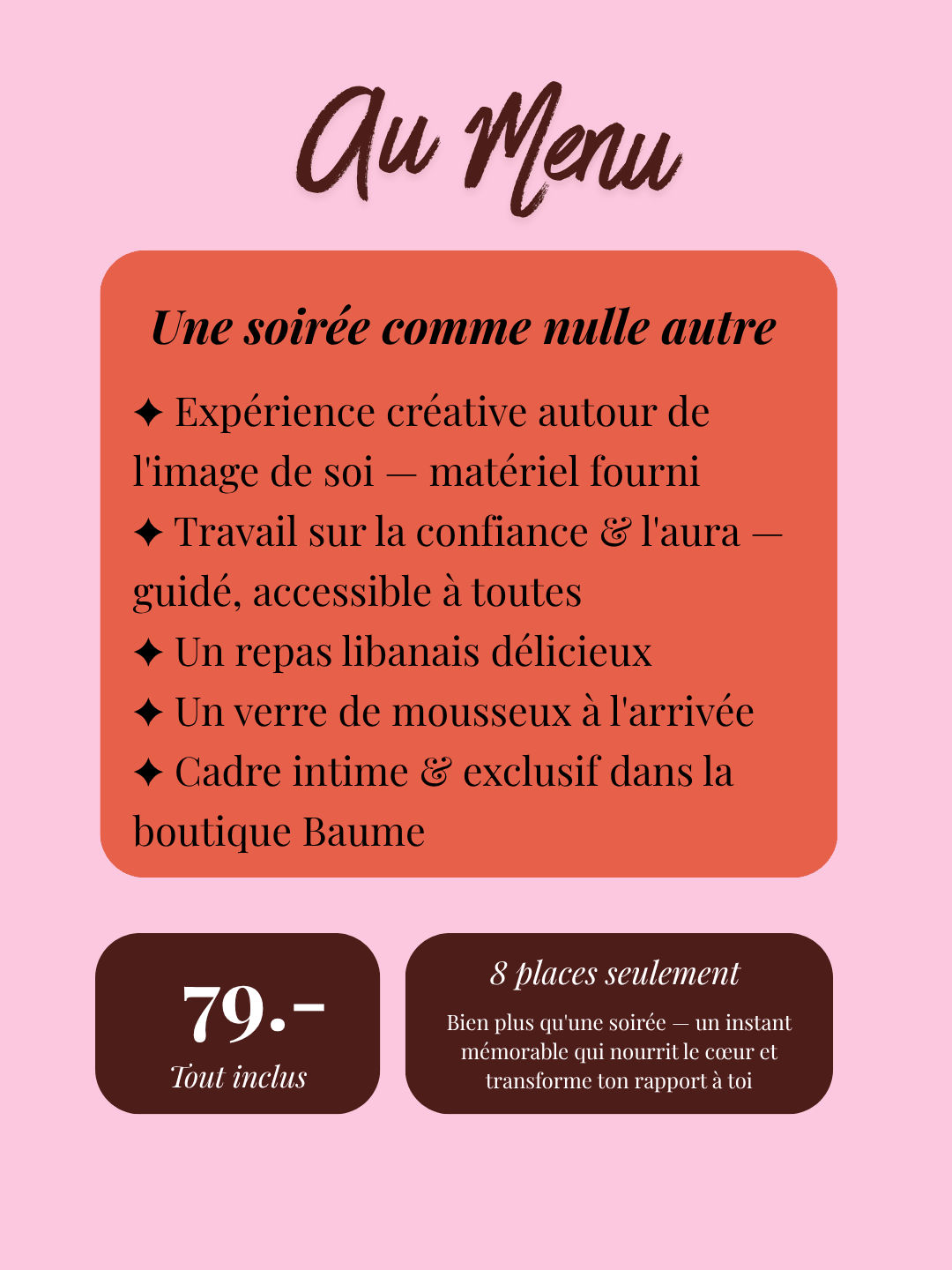 La table de Baume - Libère ton MODJO - Baume Shop