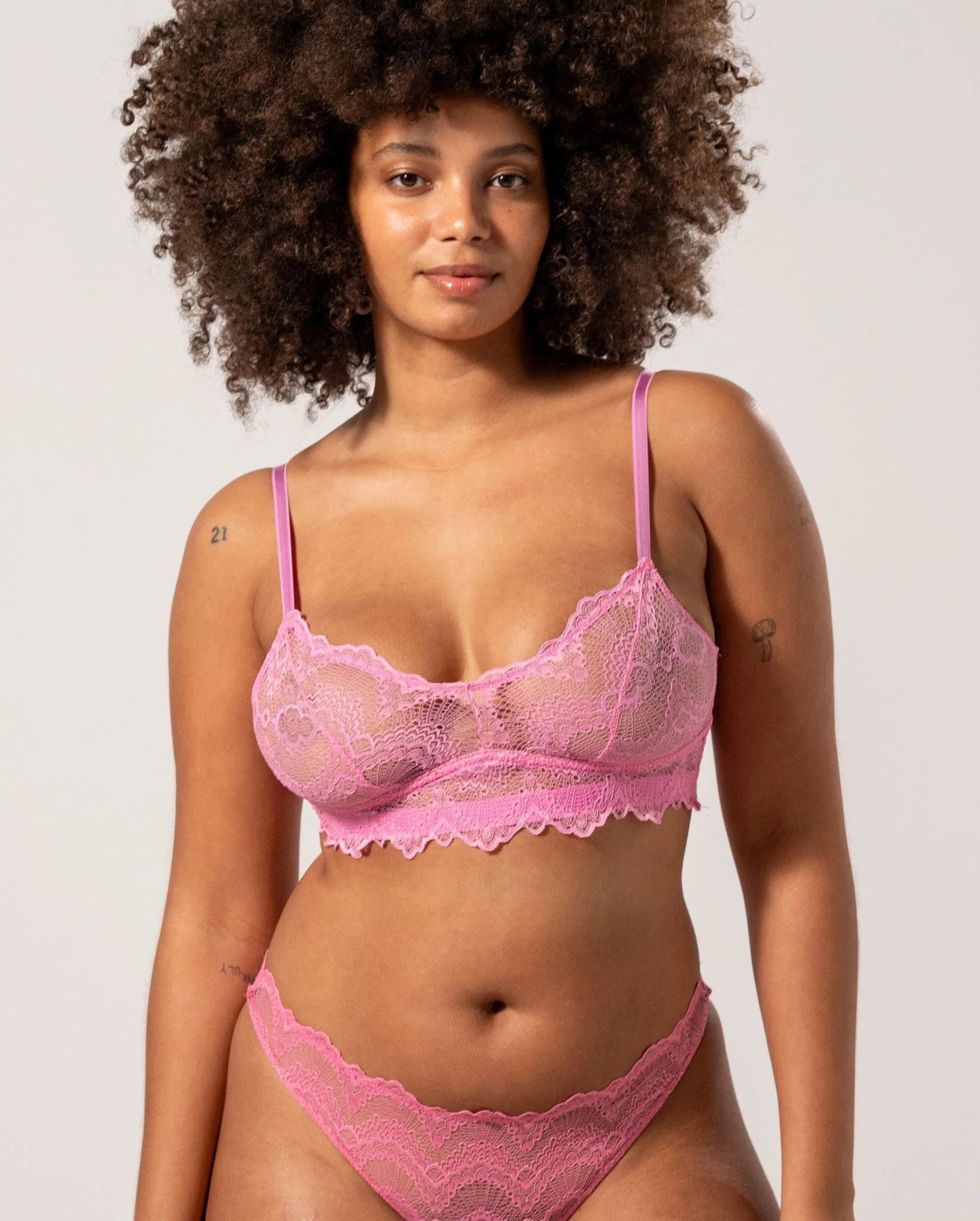 Lace Balconette – Soutien - gorge dentelle sans armatures – Understatement - Baume Shop