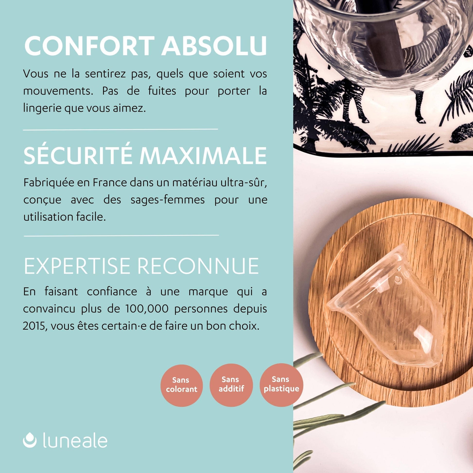 Luneale - Taille S Flux faible à moyen - Baume Shop