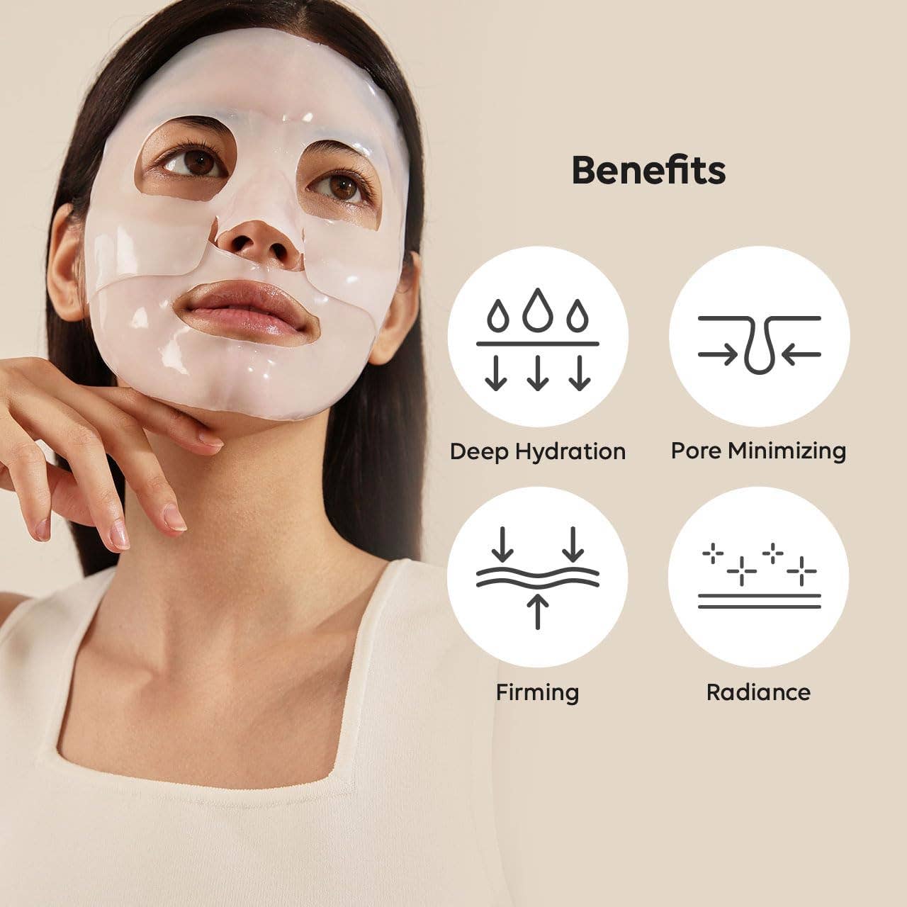 Masque en Feuille Bio Collagen Réel Profond Biodance - Baume Shop