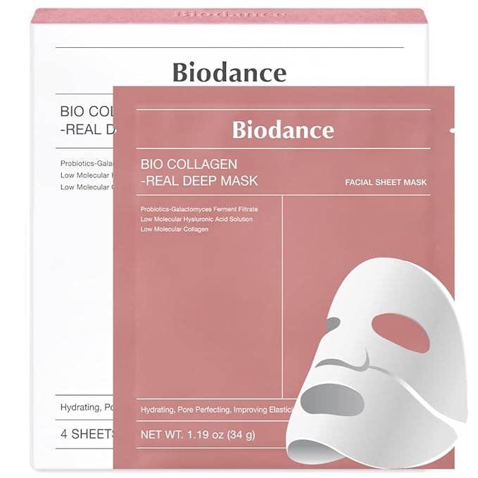 Masque en Feuille Bio Collagen Réel Profond Biodance - Baume Shop