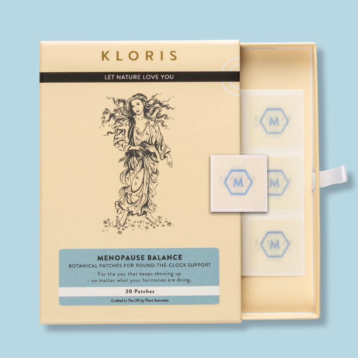 Menopause Balance – Patches botaniques périménopause & ménopause – KLORIS - Baume Shop