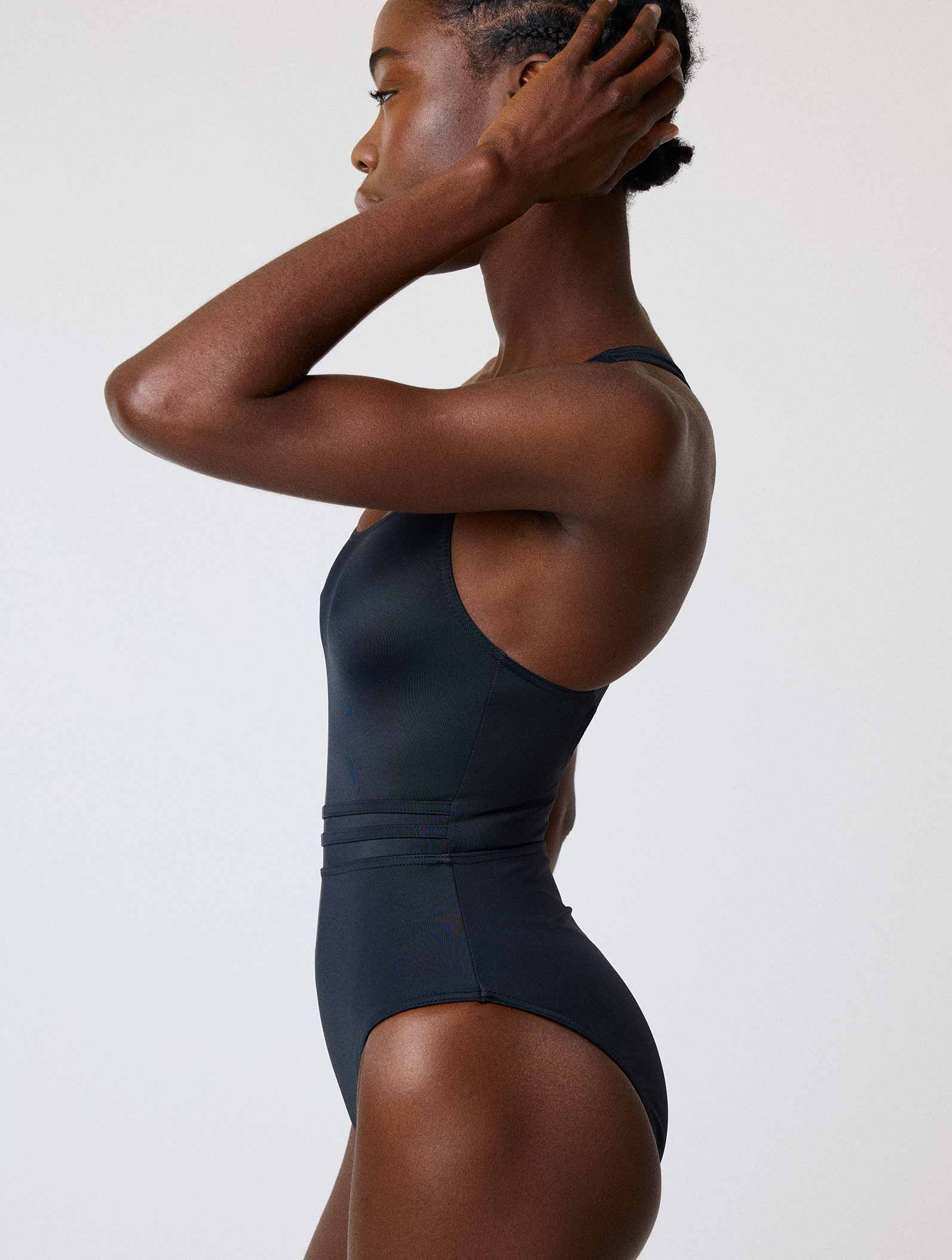 Naiades 1 pièce Natation - noire - Baume Shop