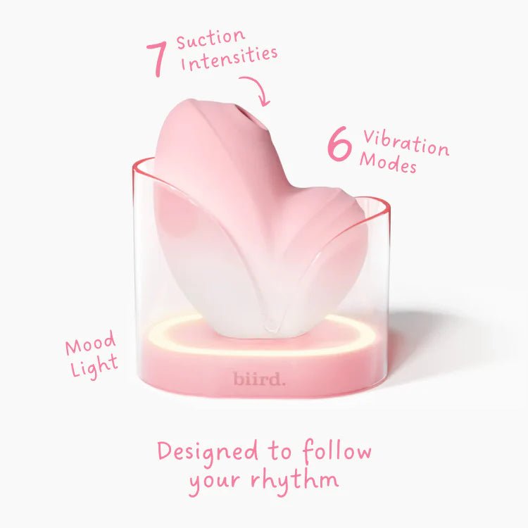 Namii 2 Stimulateur Clitoridien Succion & Vibration Rose Sakura – Biird - Baume Shop