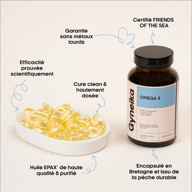 Oméga 3 – Équilibre du cycle & vitalité - Baume Shop