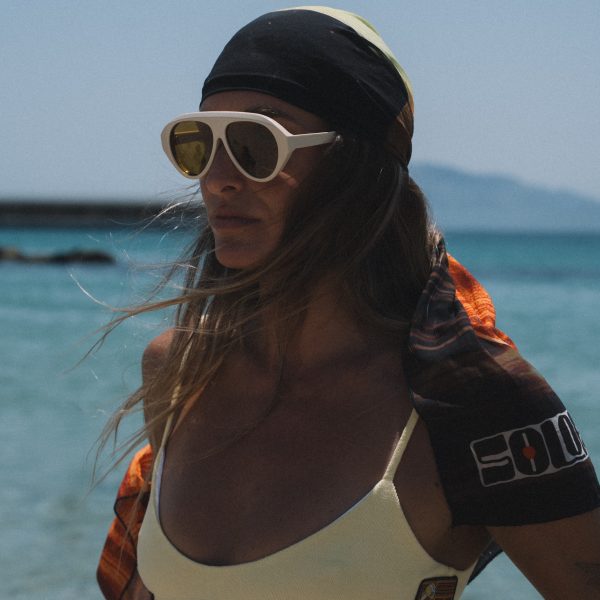 Pareo Mallorca – Paréo imprimé coucher de soleil polyester recyclé – SOLOR DV