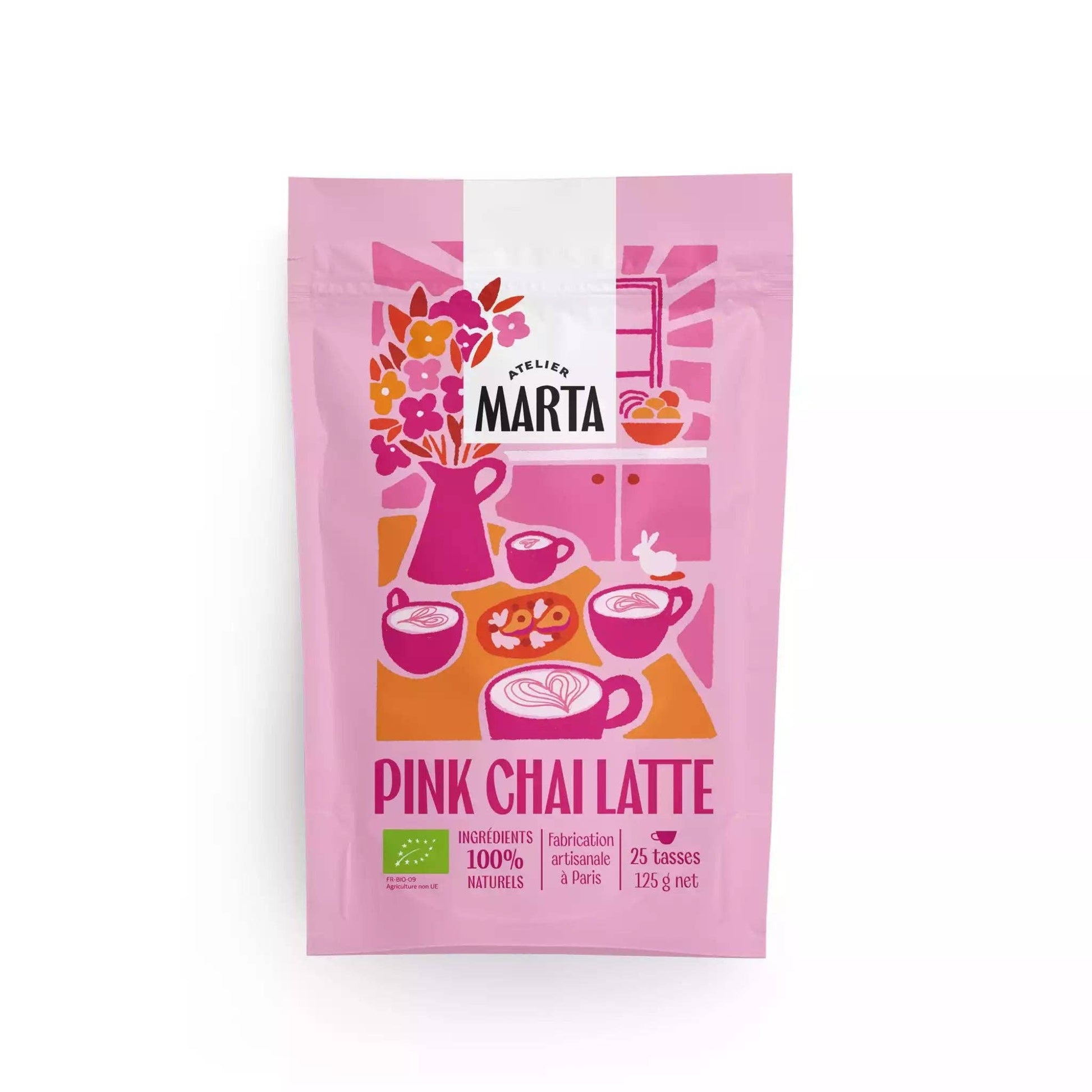 Pink Chai Latte | performance physique et mentale - Baume Shop