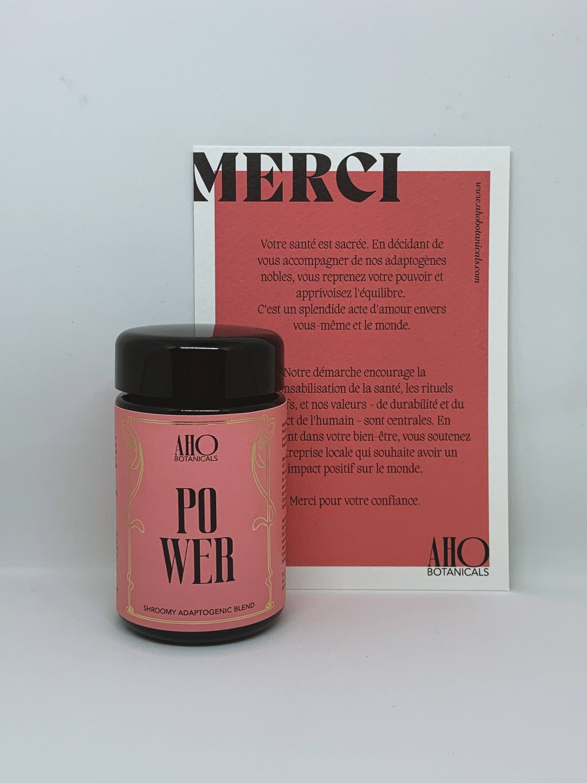 Power – Vitalité Pure aux Plantes & Champignons Adaptogènes - Baume Shop