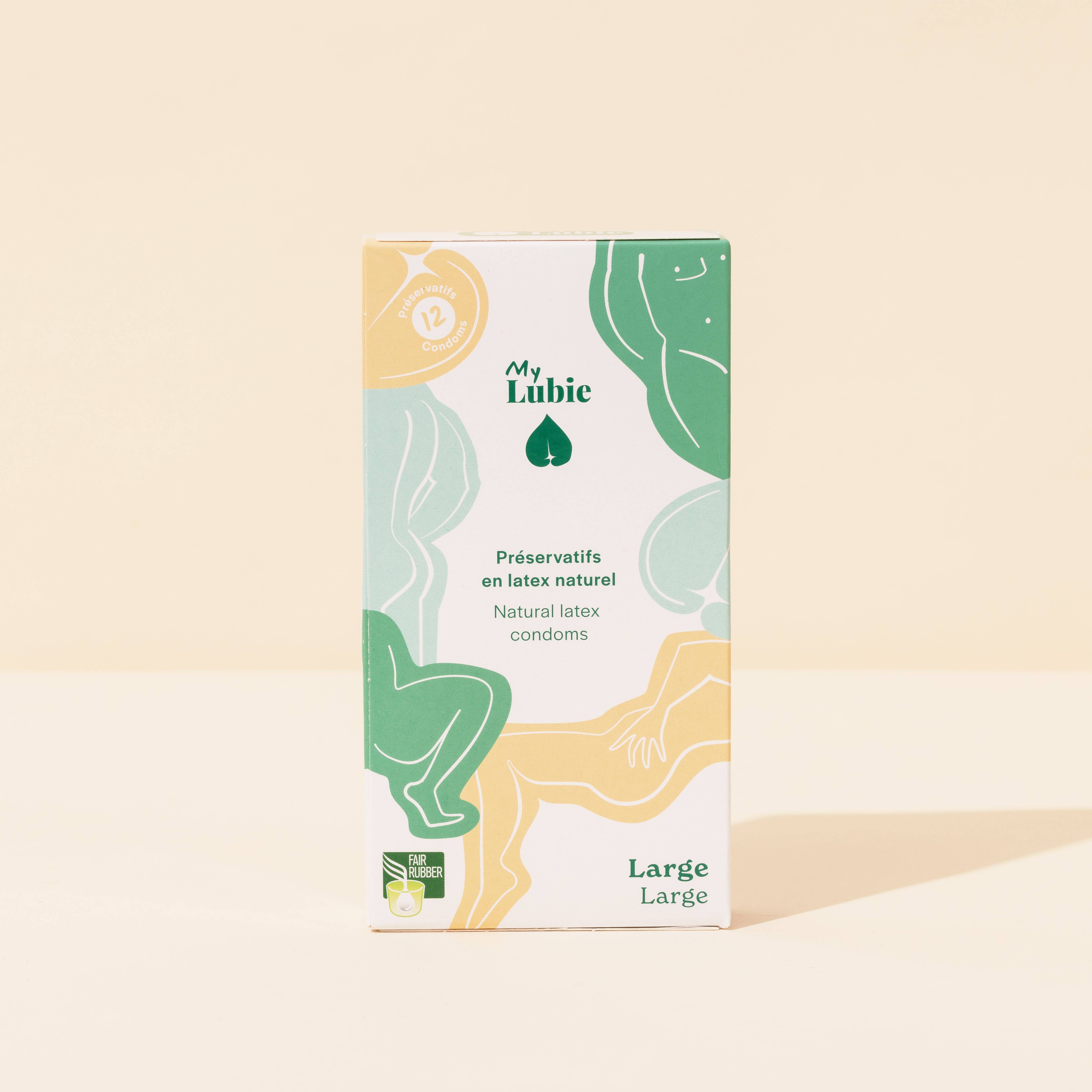 Préservatifs en latex naturel - Large - Baume Shop