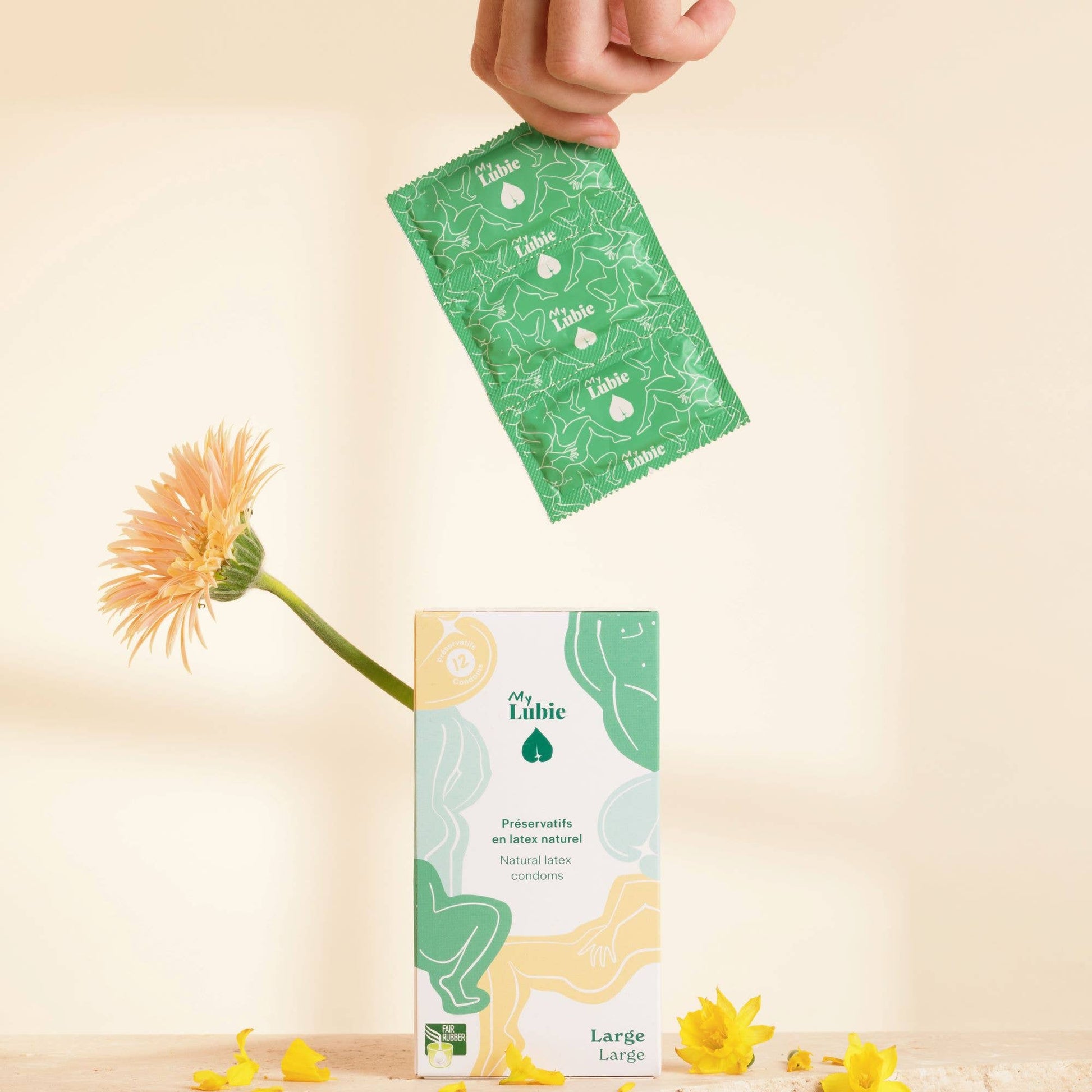 Préservatifs en latex naturel - Large - Baume Shop