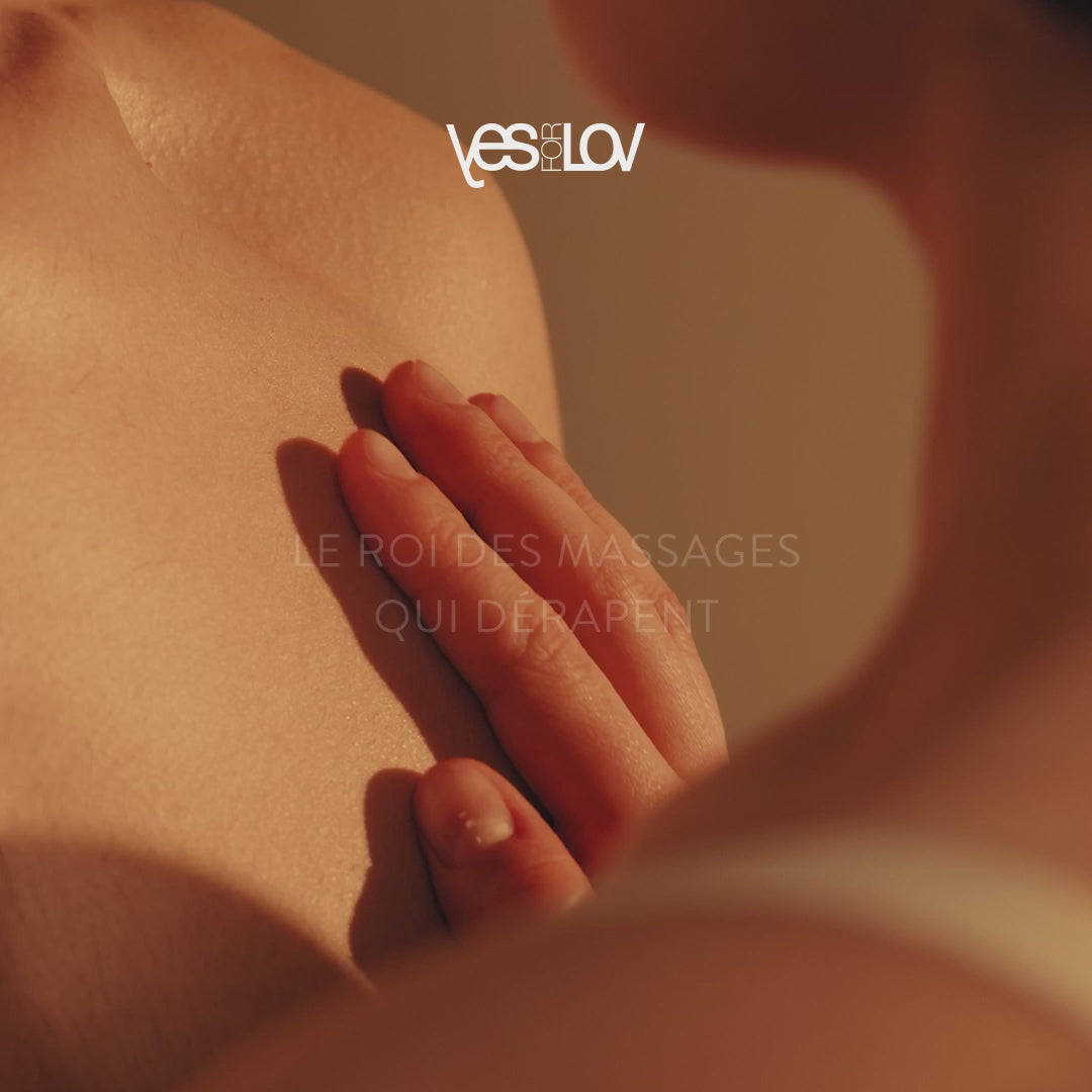 Charger la vidéo : Massage Intégral Lubrifiant, Parfum Enivrant — YESforLOV